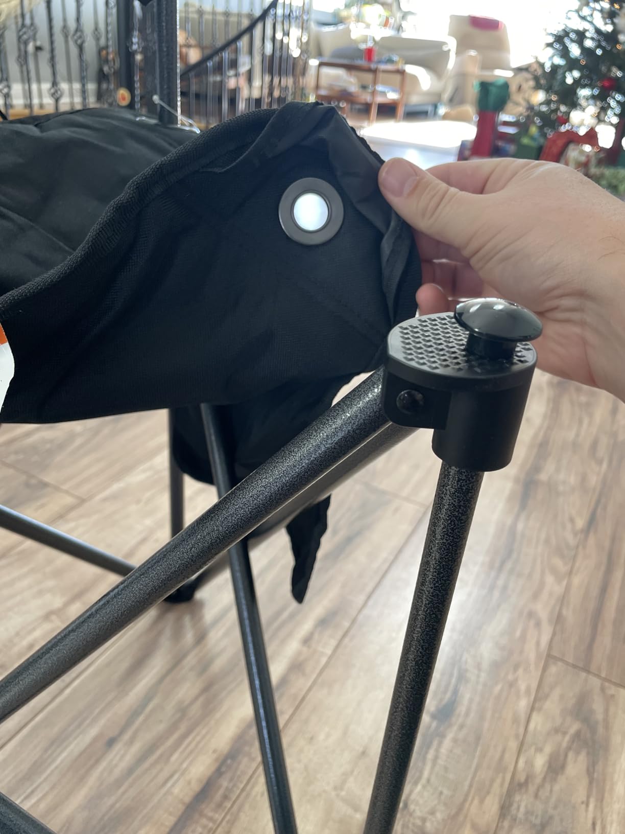 Portal Extra Large Quick Folding Tripod Stool with Backrest Fishing Camping Chair with Carry Strap customer photo 1