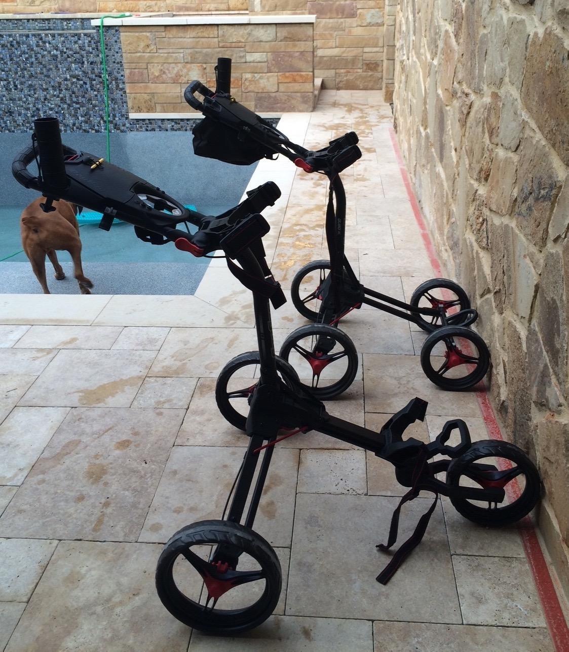 Bag Boy Compact 3 Golf Push Cart customer photo 2