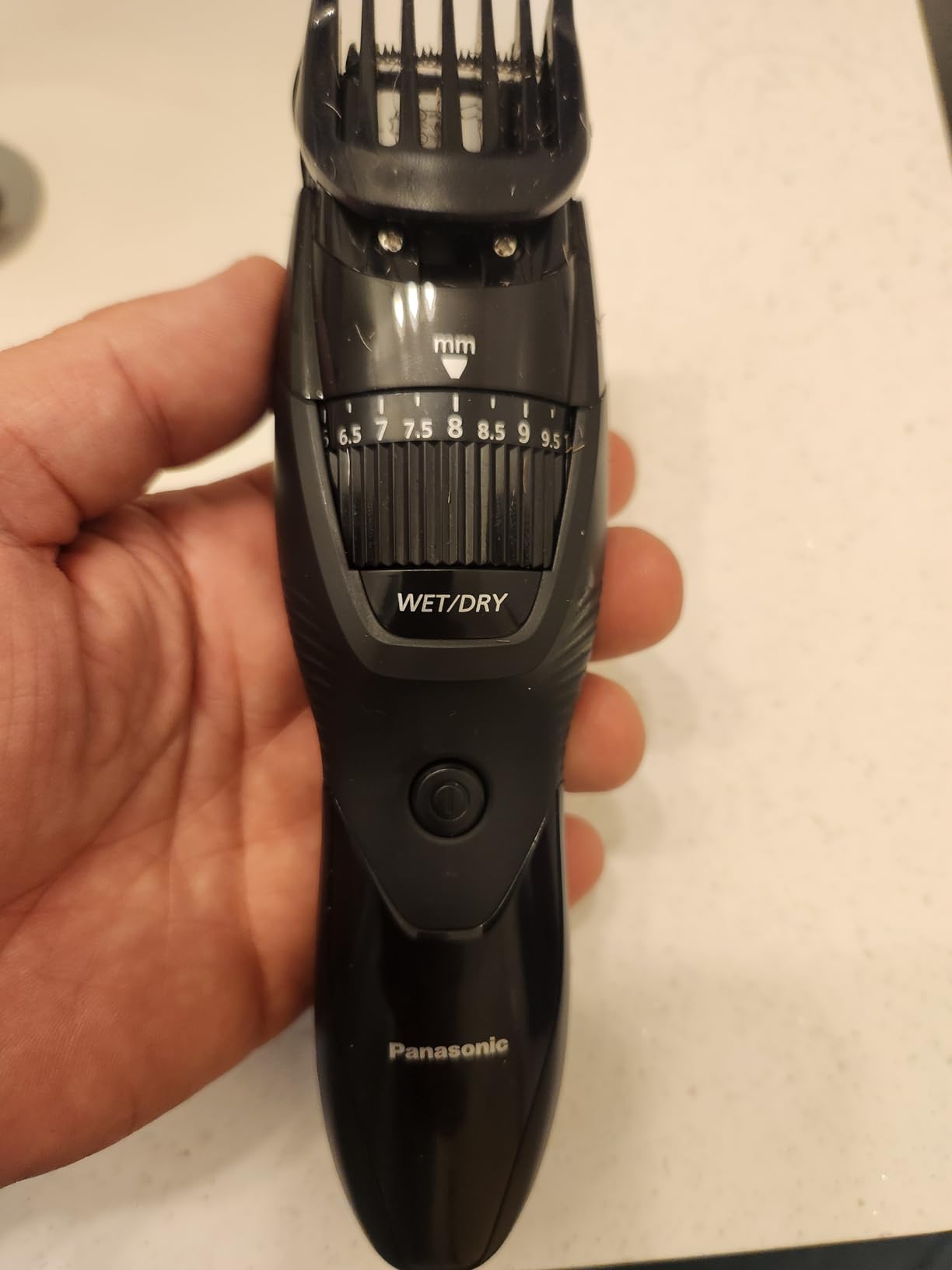 Panasonic Cordless Beard Trimmer for Men with Precision Dial, 19 Adjustable Length Settings, Rechargeable Battery, Washable, ER-GB42-K (Black) customer photo 1