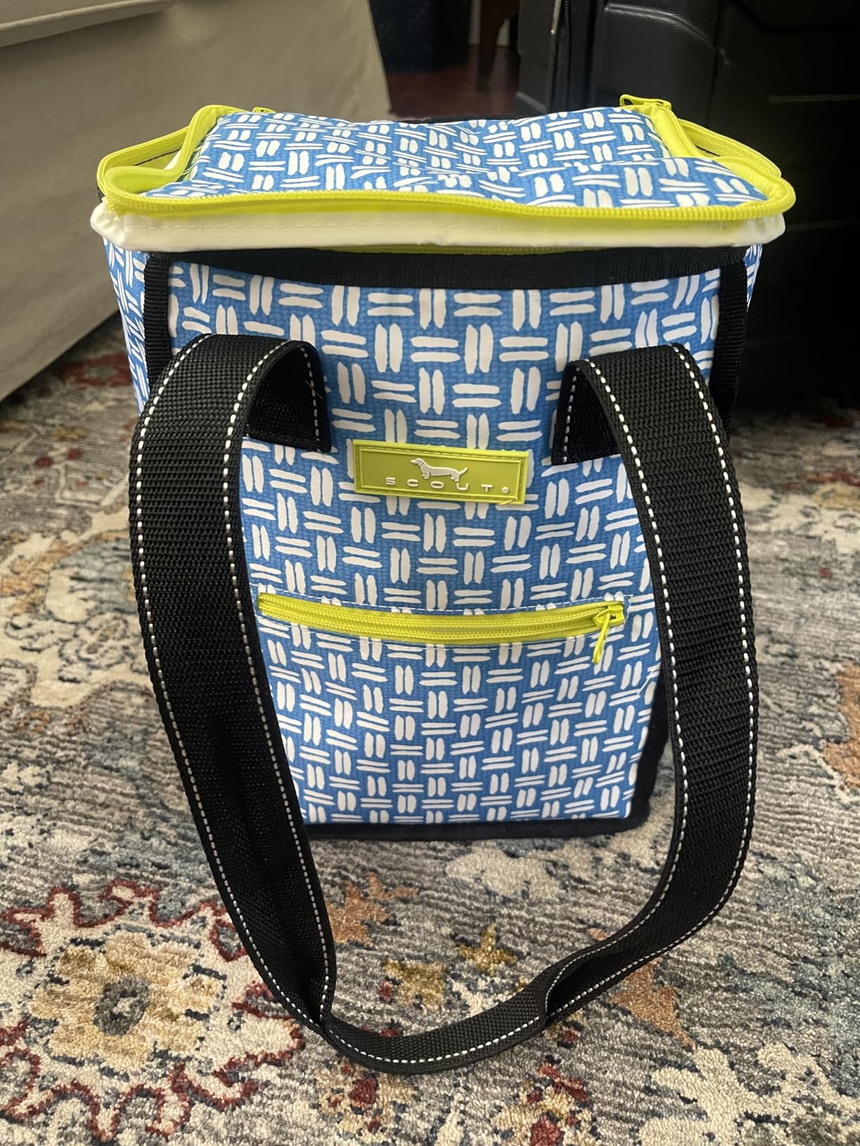 SCOUT Pleasure Chest - Soft Cooler Bag - Insulated - Nantucket Navy | Fits 5 Wine Bottles, Lightweight Portable, Collapsible, PVC-Free Food-Safe Liner, Shoulder Strap, Beach Picnic Travel Tote customer photo 2
