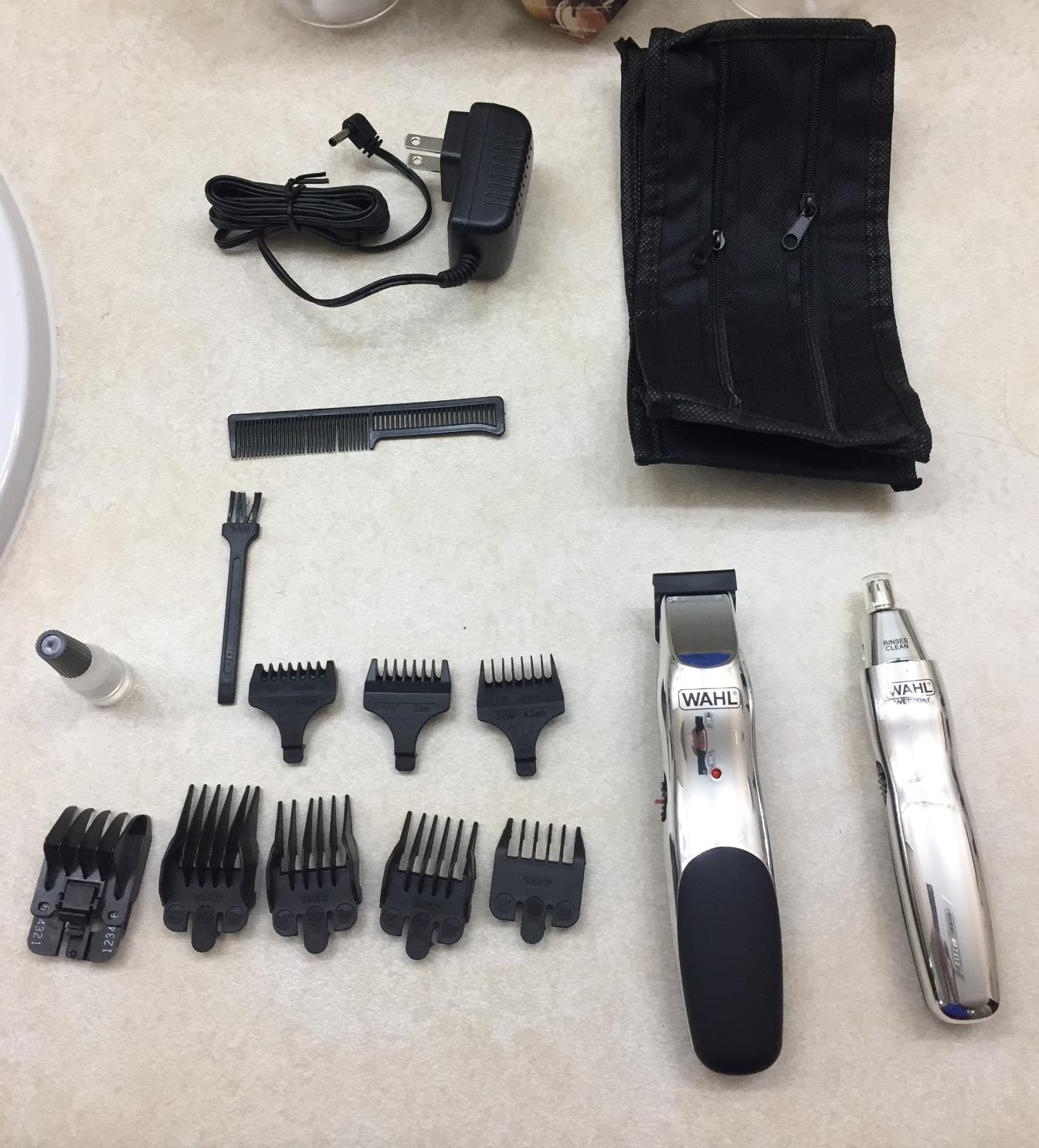 Wahl Groomsman Rechargeable Beard Trimmer Kit & Bonus Battery Nose Trimmer - Model 5622V customer photo 1