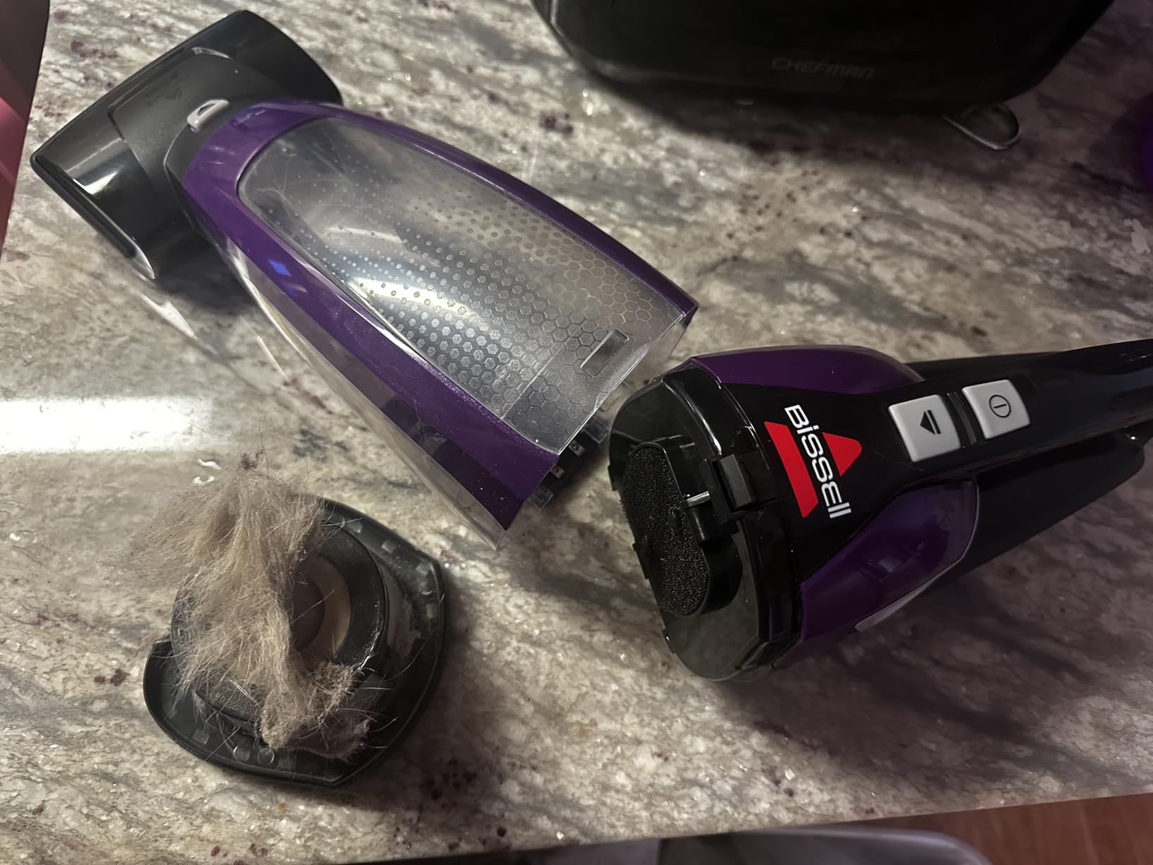 Bissell Pet Hair Eraser Cordless Hand Vacuum, Home, Auto & Pet, 2390A customer photo 2