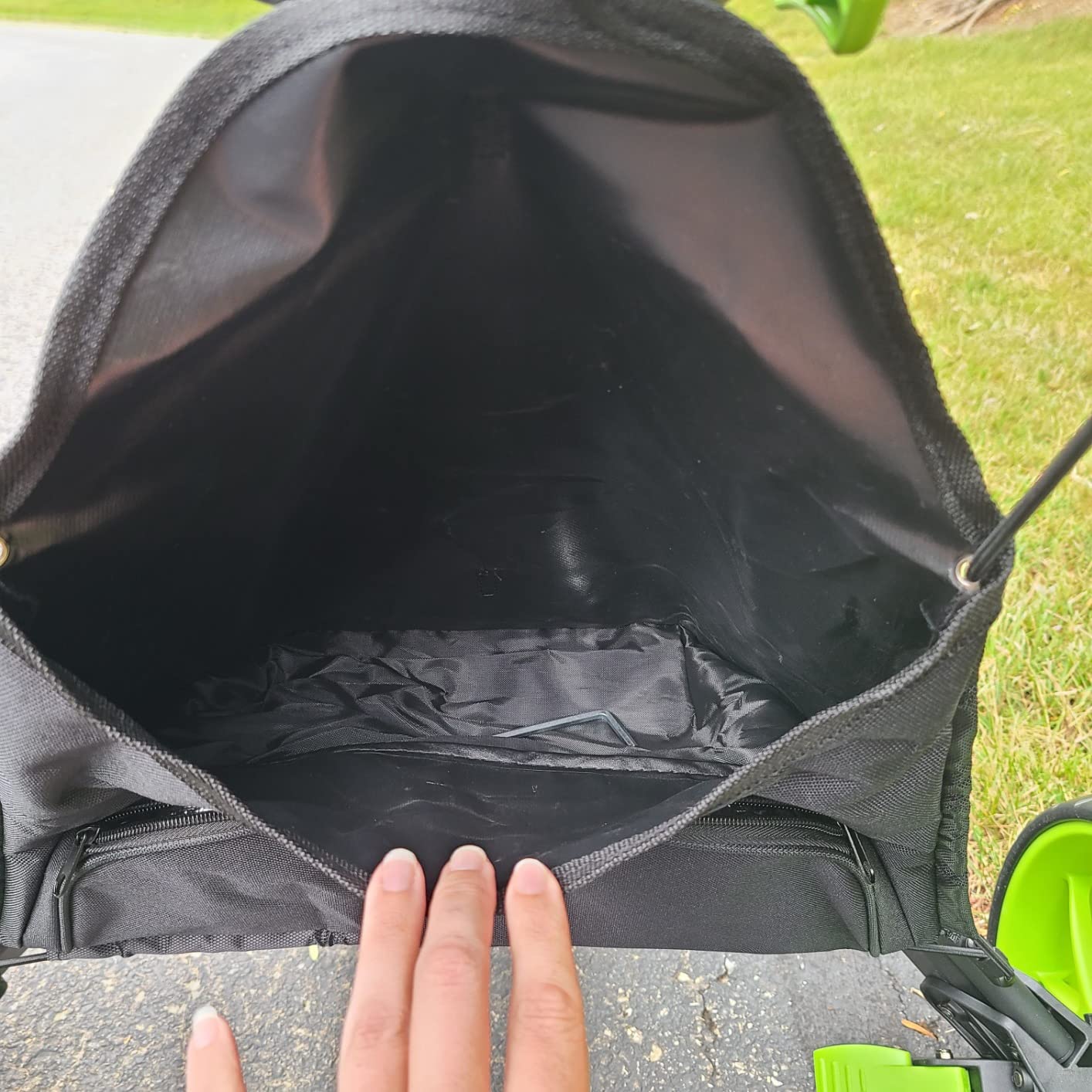 Caddytek CaddyTek EZ-fold 3 Wheel Golf Push Cart Version 8 customer photo 2