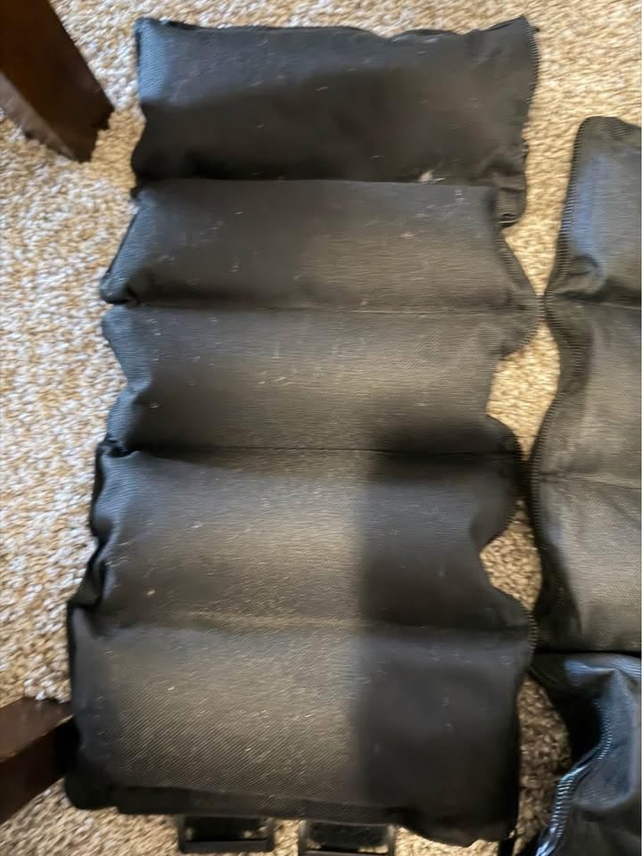 Sportneer Adjustable Ankle Weights, 2-10 lb per Pair, Removable Weights | Soft neoprene for women and men. Adjusts from 1-5 lb each for walking, running, Pilates, home workouts, physical therapy. customer photo 1