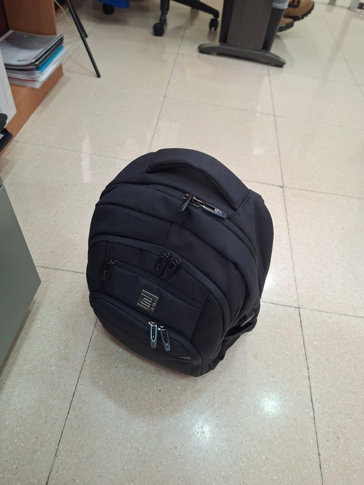 Volher Laptop Backpack, Business Travel Anti Theft Slim College Backpack, Water Resistant, Fits 15.6 Inch Laptop customer photo 1