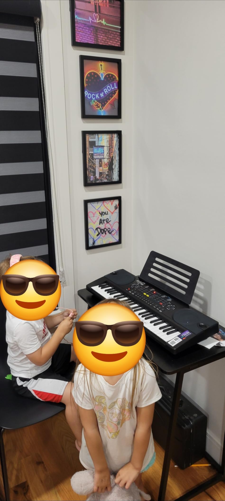 RockJam RJ549 49 Key Keyboard Piano for Beginners with Note Stickers customer photo 1
