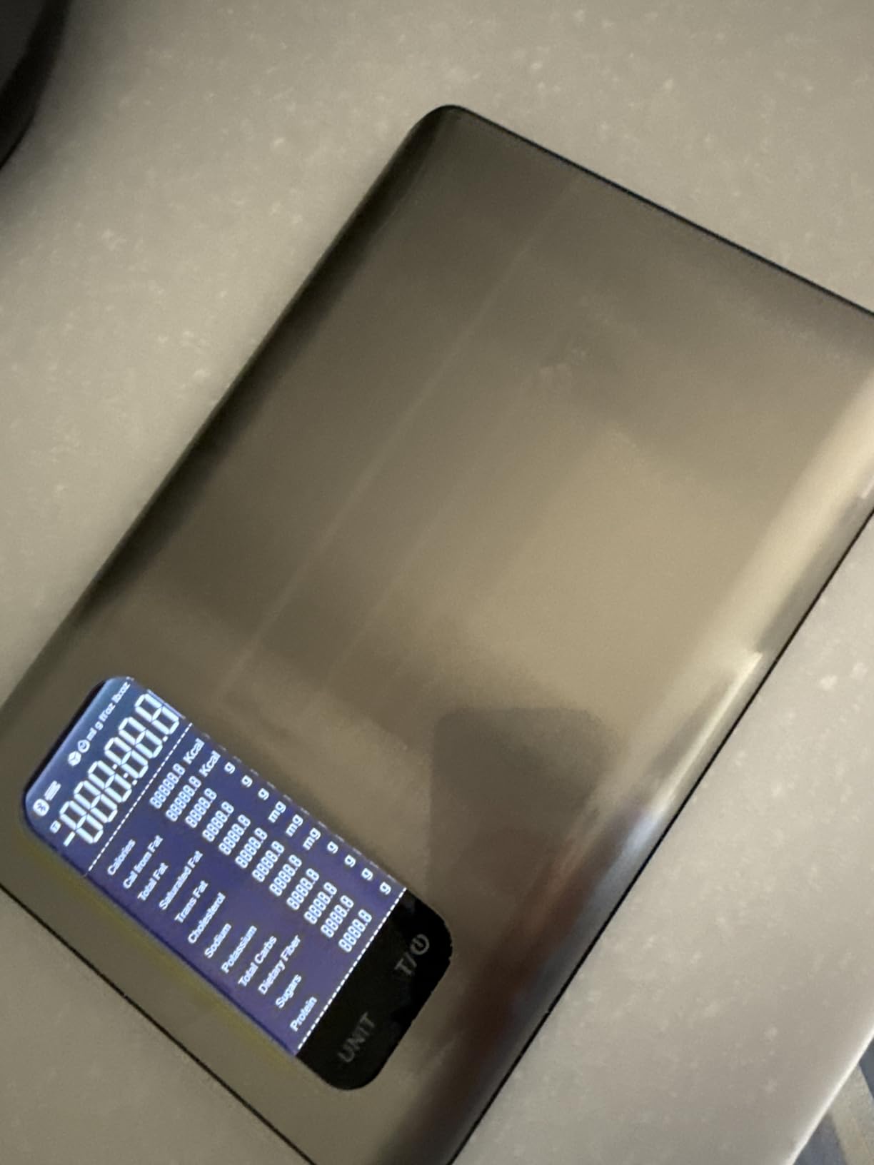 Etekcity Food Kitchen Scale with Nutritional Calculator, Smart App, 11lb | Free app with 19 nutrients tracking, calorie and macro calculator, grams and ounces, ideal for weight loss, Stainless Steel customer photo 1