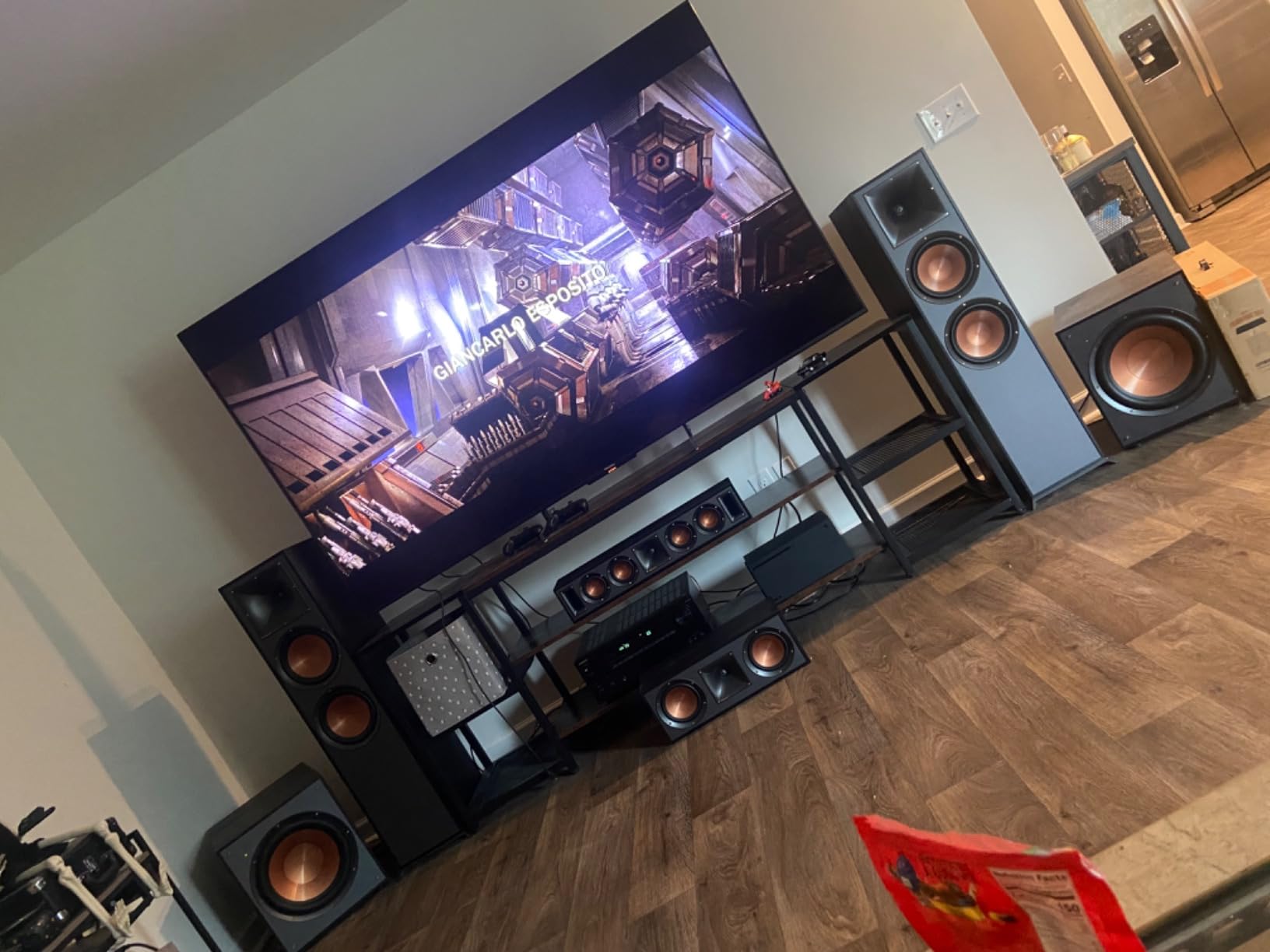 Klipsch R-120SW Subwoofer, Black customer photo 2