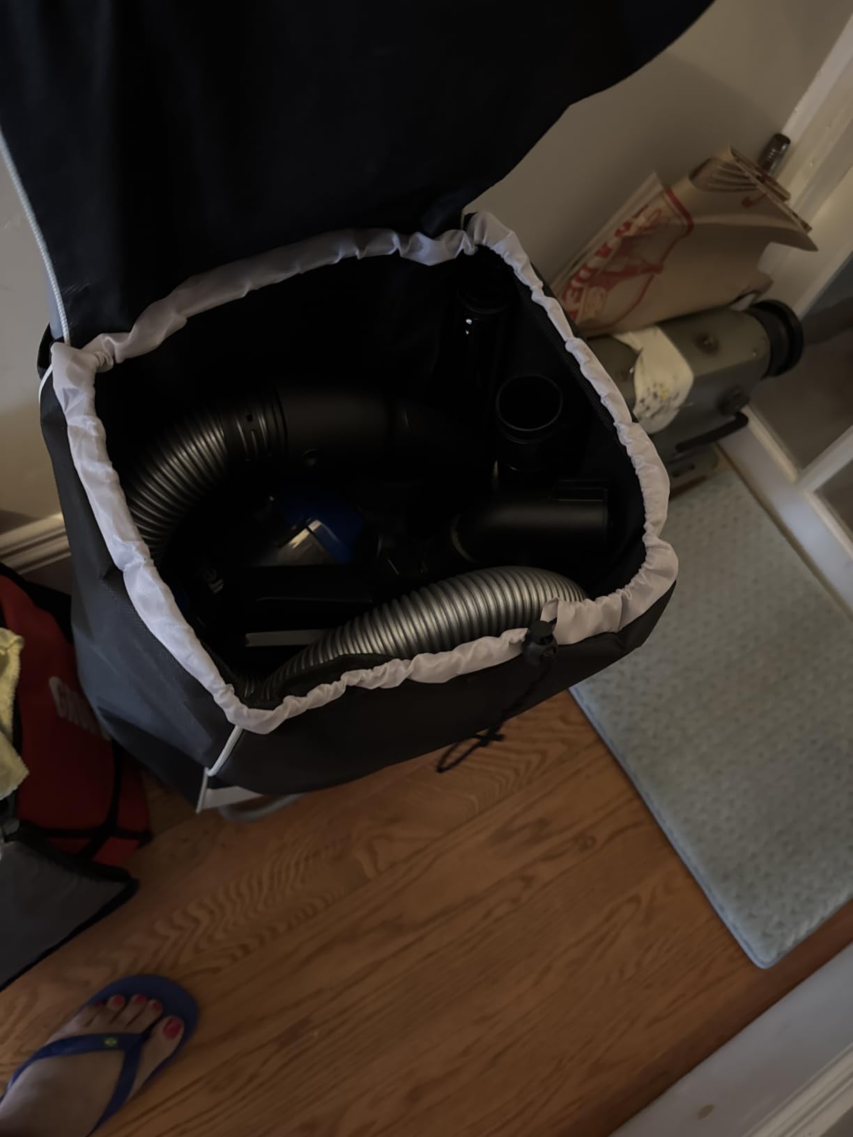 Eureka Whirlwind Bagless Canister Cleaner NEN110A Lightweight Corded Vacuum for Carpets and Hard Floors, Blue customer photo 2