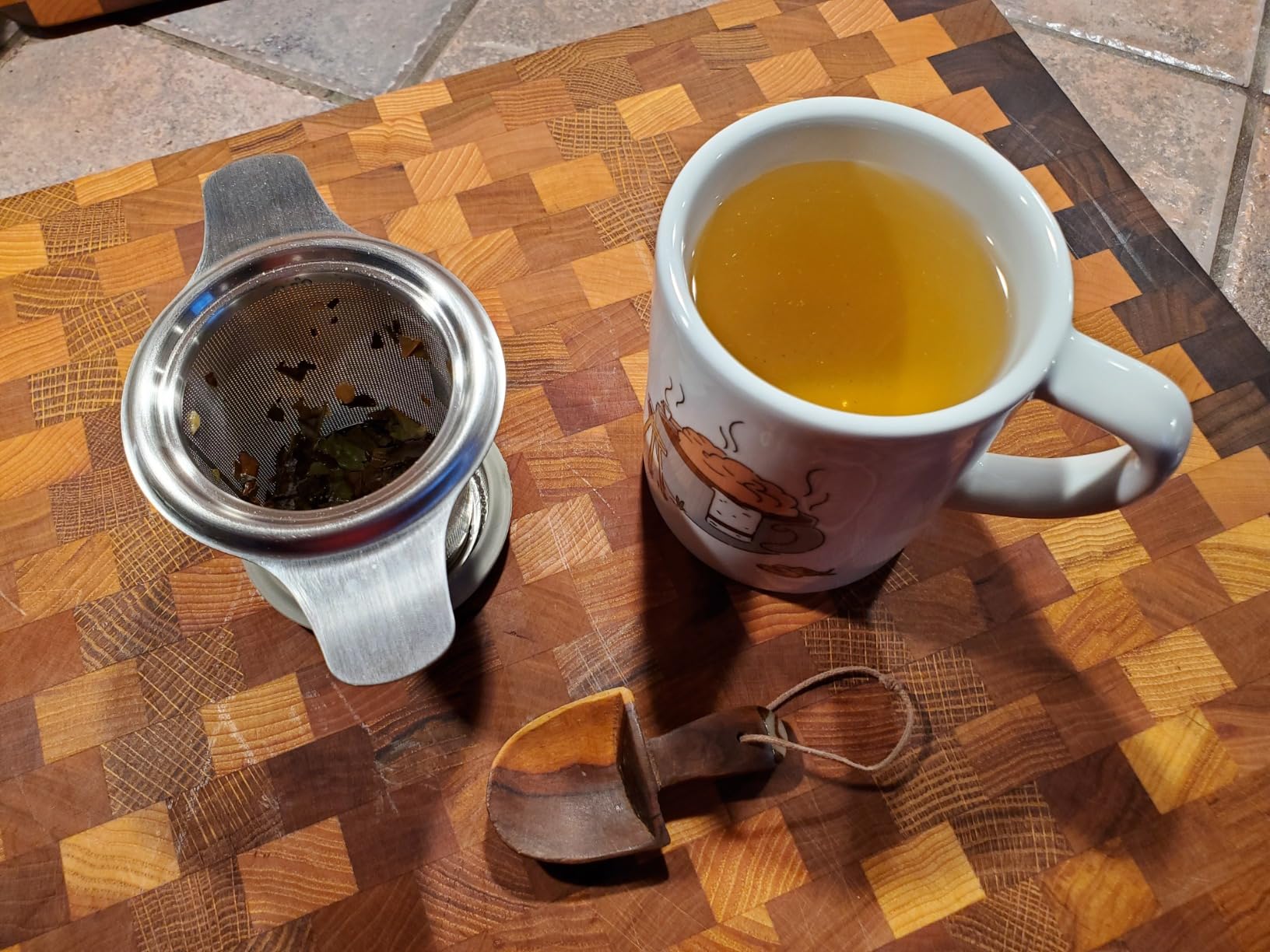 OXO Brew Tea Strainer Basket - Fine Mesh, Stainless Steel | For Loose Leaf Tea, Fits Mugs And Teapots, Stainless Steel, Dishwasher Safe, Tea Accessories customer photo 1