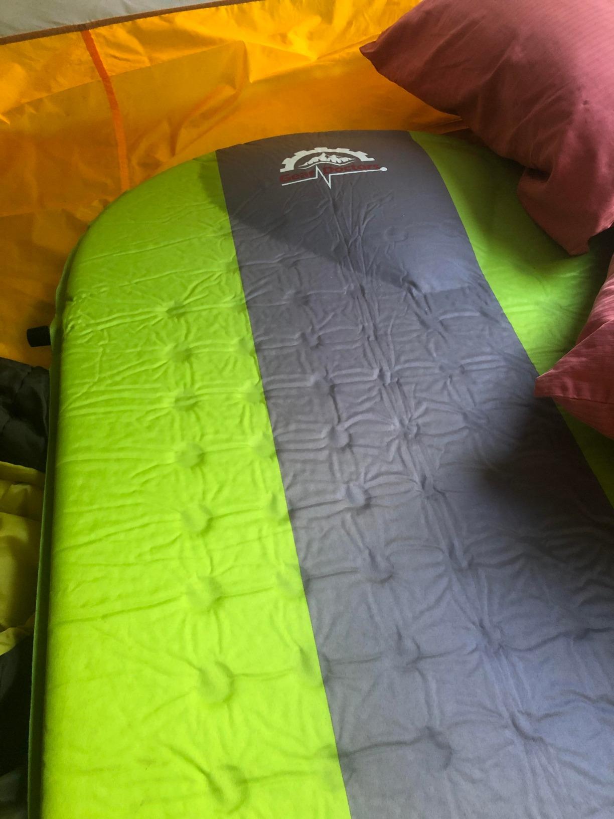Gear Doctors Oxylus 4.3 R-Value Insulated Foam Self Inflating Sleeping Pad Camping - Sleeping Pad Backpacking Air Mattress-Camping Mattress Self Inflating Camp Mat 4 Seasons Sleep Mat customer photo 2