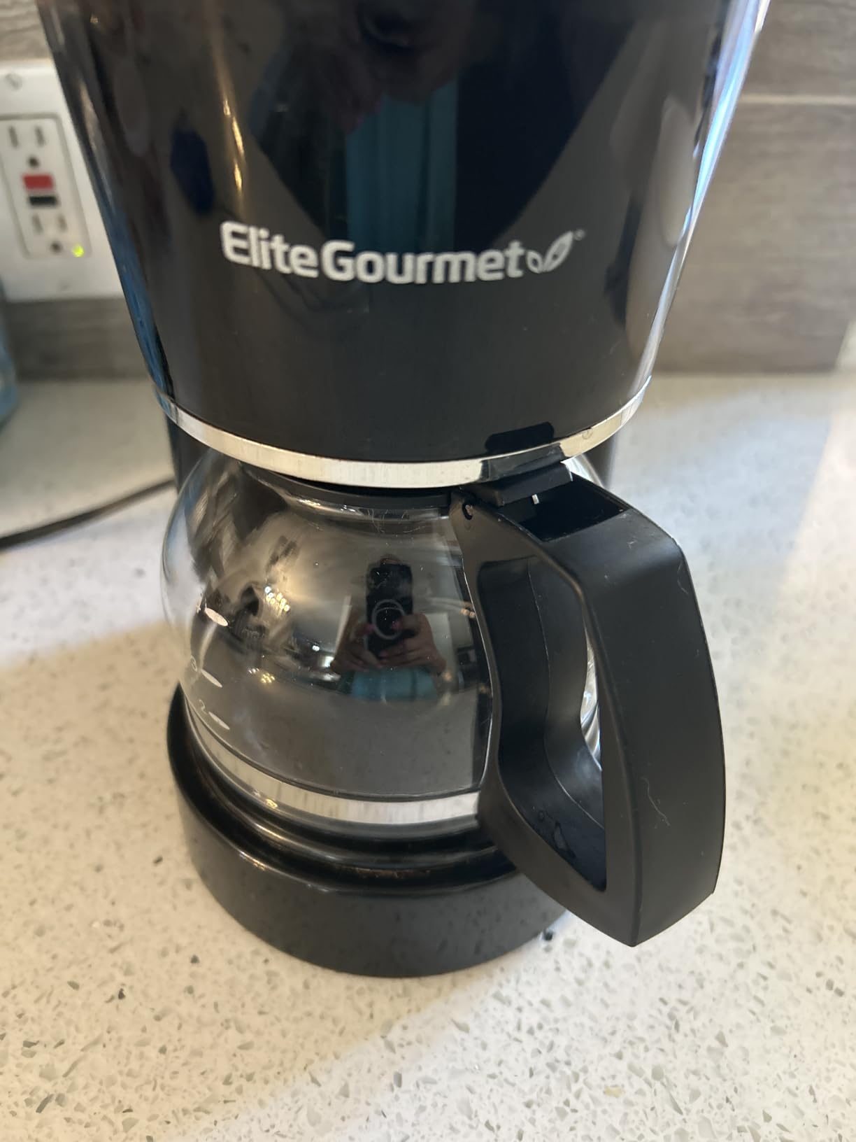 Elite Gourmet EHC-5055 Automatic 5-Cup Brew & Drip Coffee Maker with Pause N Serve Reusable Filter customer photo 1