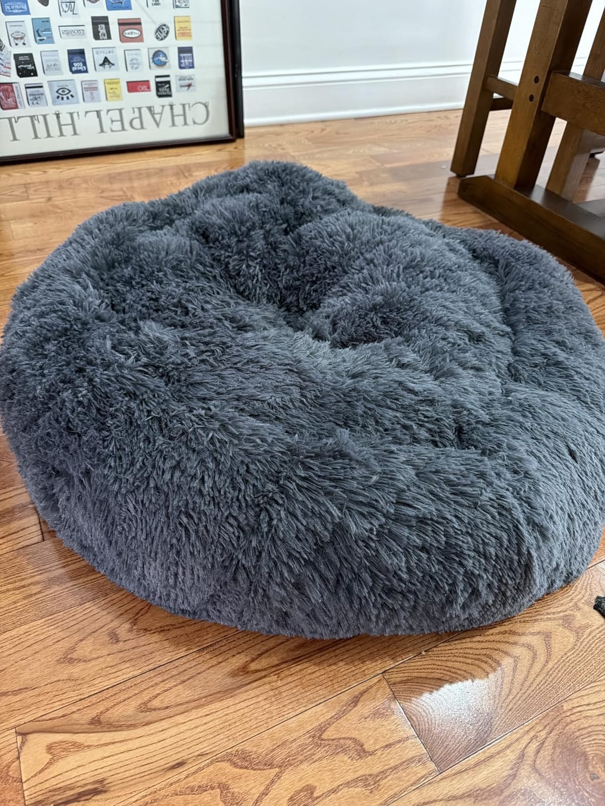 MIXJOY Orthopedic Dog Bed Comfortable Donut Cuddler Round Pet Bed, 23