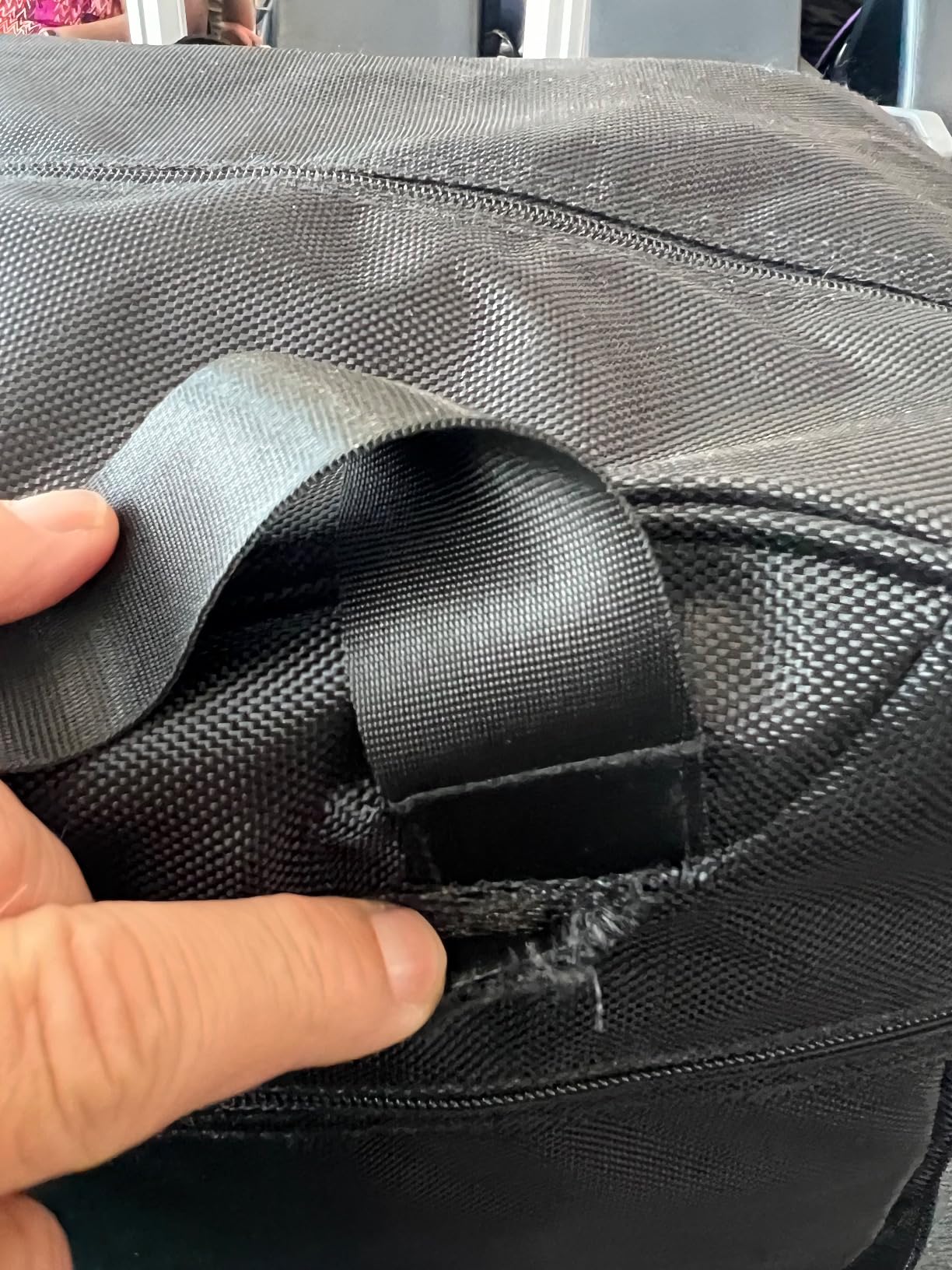 Personal Item Carry-On bag for Airlines Underseat Boarding Luggage Shoulder Nylon Duffel Bag customer photo 2