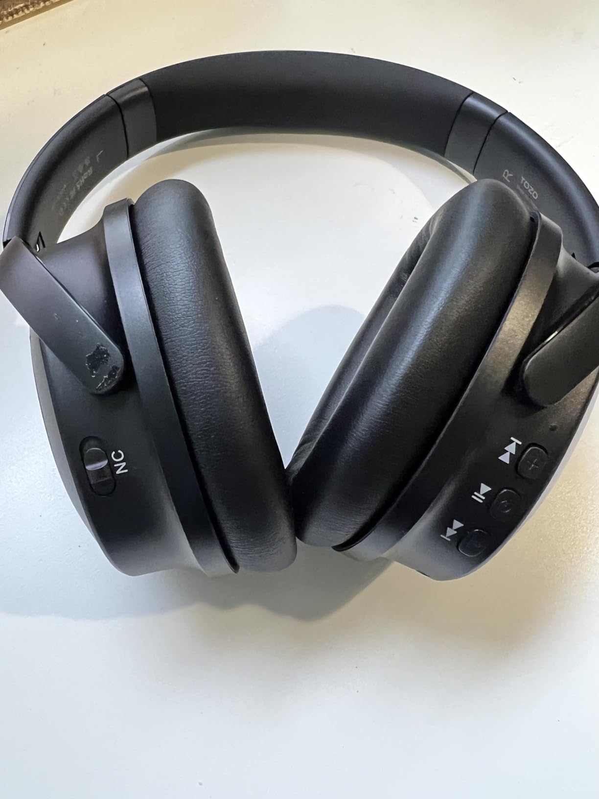 TOZO Hybrid Active Noise Cancelling Headphones, Hi Res Audio | Wireless Over Ear Bluetooth Headset, 60H Playtime, Custom EQ via App Deep Bass Comfort Fit Ear Cups, for Home Office Travel customer photo 1