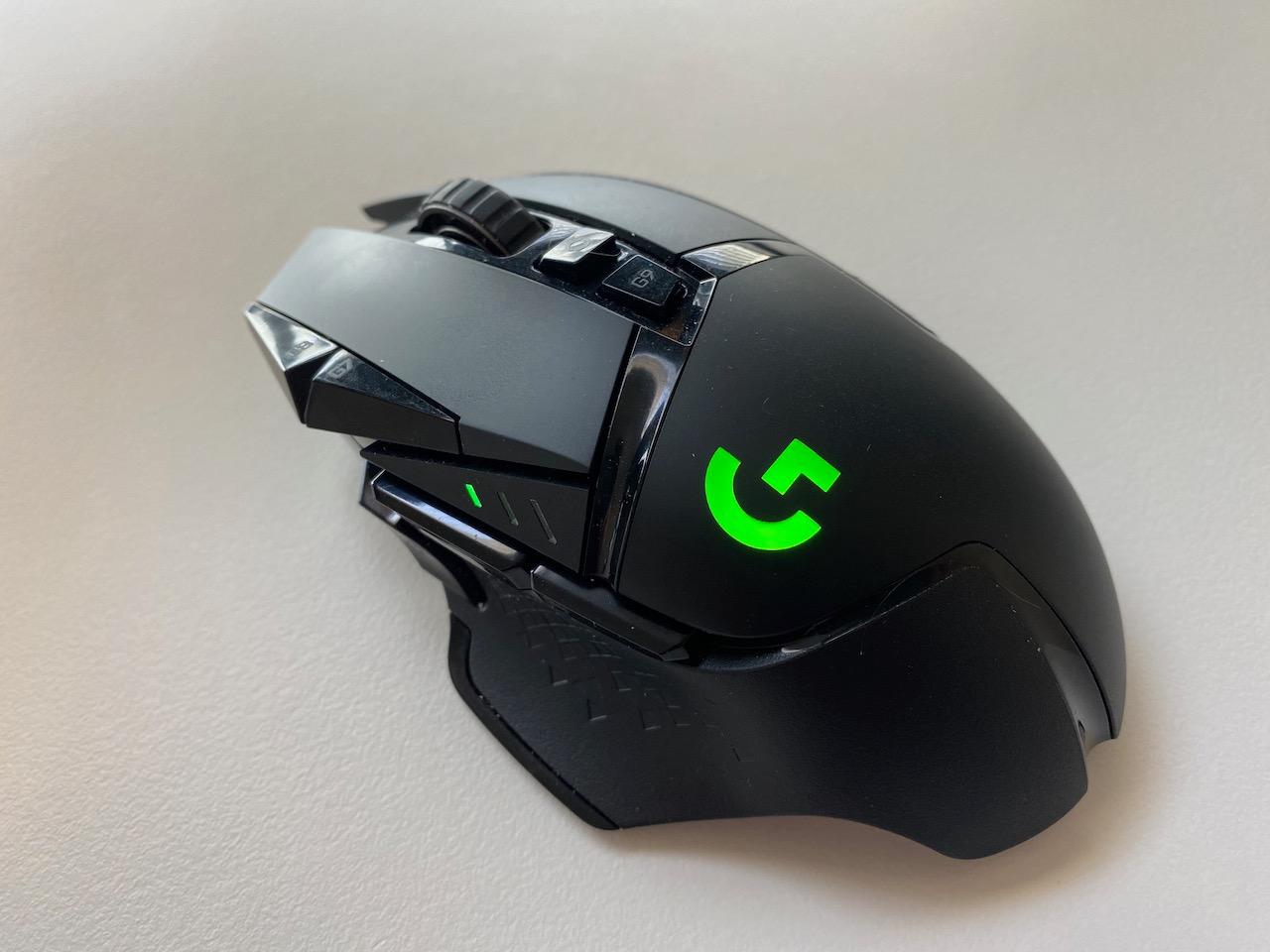 Logitech G502 Lightspeed Wireless Gaming Mouse - Black | RGB, Adjustable Weights, 11 Programmable Buttons, POWERPLAY Compatible, On-Board Memory, for PC/Mac customer photo 1