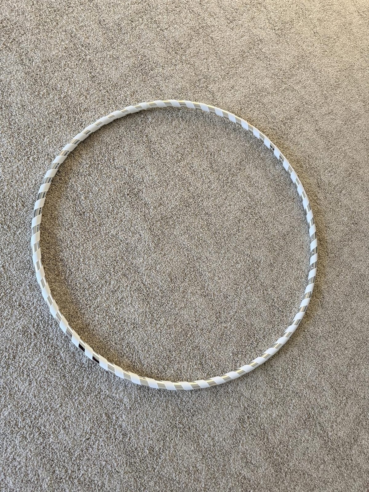 Weighted Beginner Fitness Hula Hoop for Adults - Exercise Hoop for Weight Loss & Core Workout - Large Diameter Hoop for Easy Learning - Handmade in USA - Multiple Sizes & Colors customer photo 1