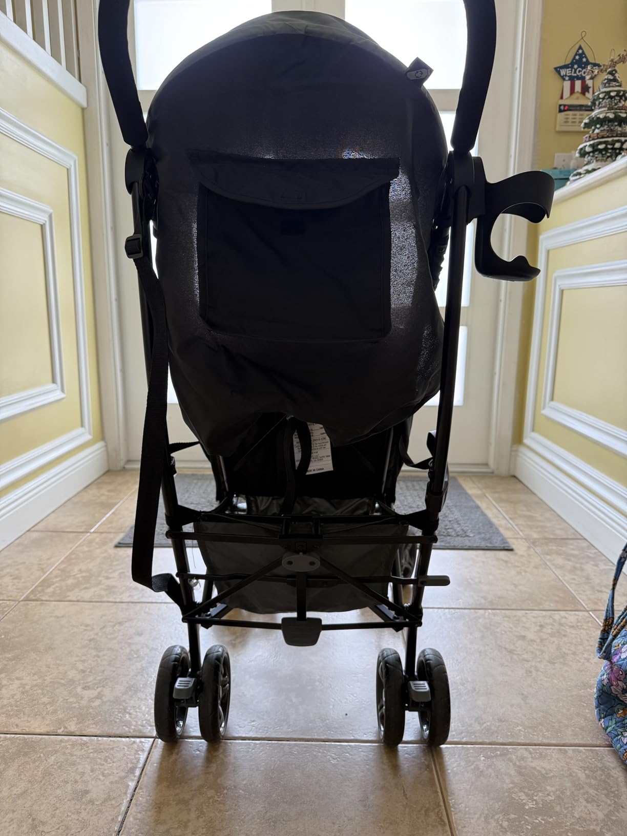 3Dlite Convenience Stroller, Jet Black - Lightweight Stroller with Aluminum Frame, Large Seat Area, 4 Position Recline, Extra Large Storage Basket - Infant Stroller for Travel & More customer photo 2