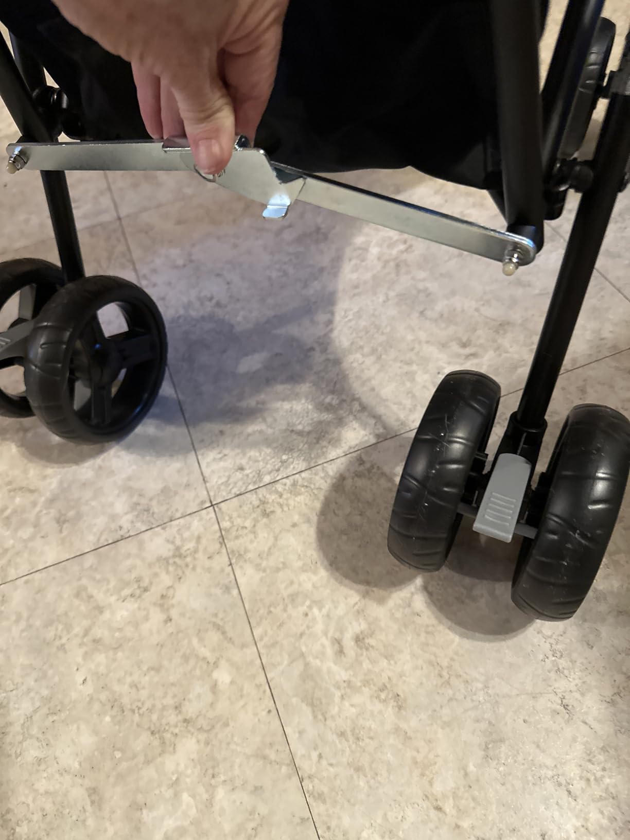 Ingenuity 3D Mini Convenience Stroller - Lightweight Stroller with Compact Fold, Multi-Position Recline, Canopy with Pop Out Sun Visor and More - Umbrella Stroller for Travel and More, Gray customer photo 1