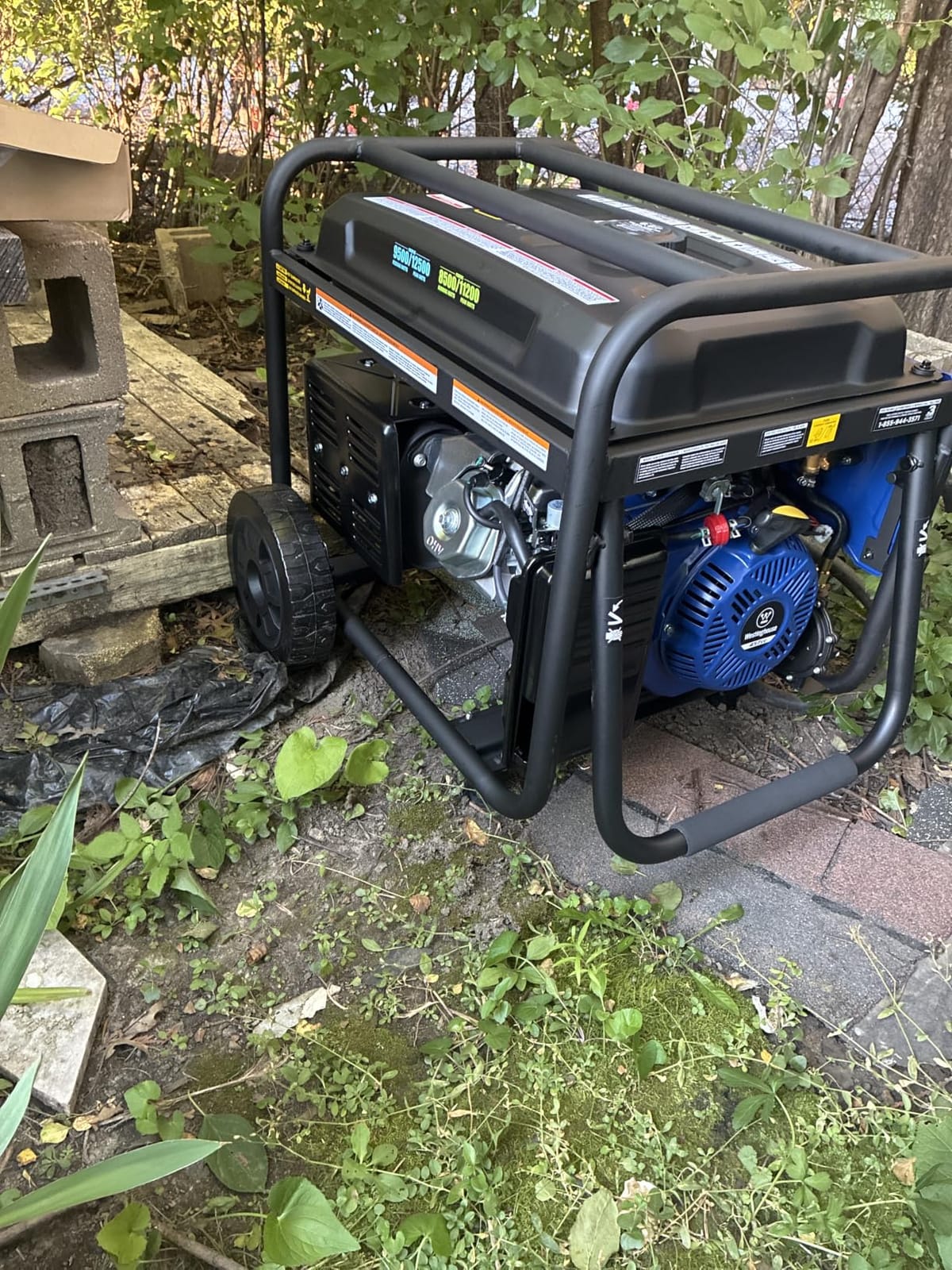Westinghouse 12500 Watt Dual Fuel Home Backup Portable Generator, Remote Electric Start, Transfer Switch Ready, Gas and Propane Powered customer photo 2