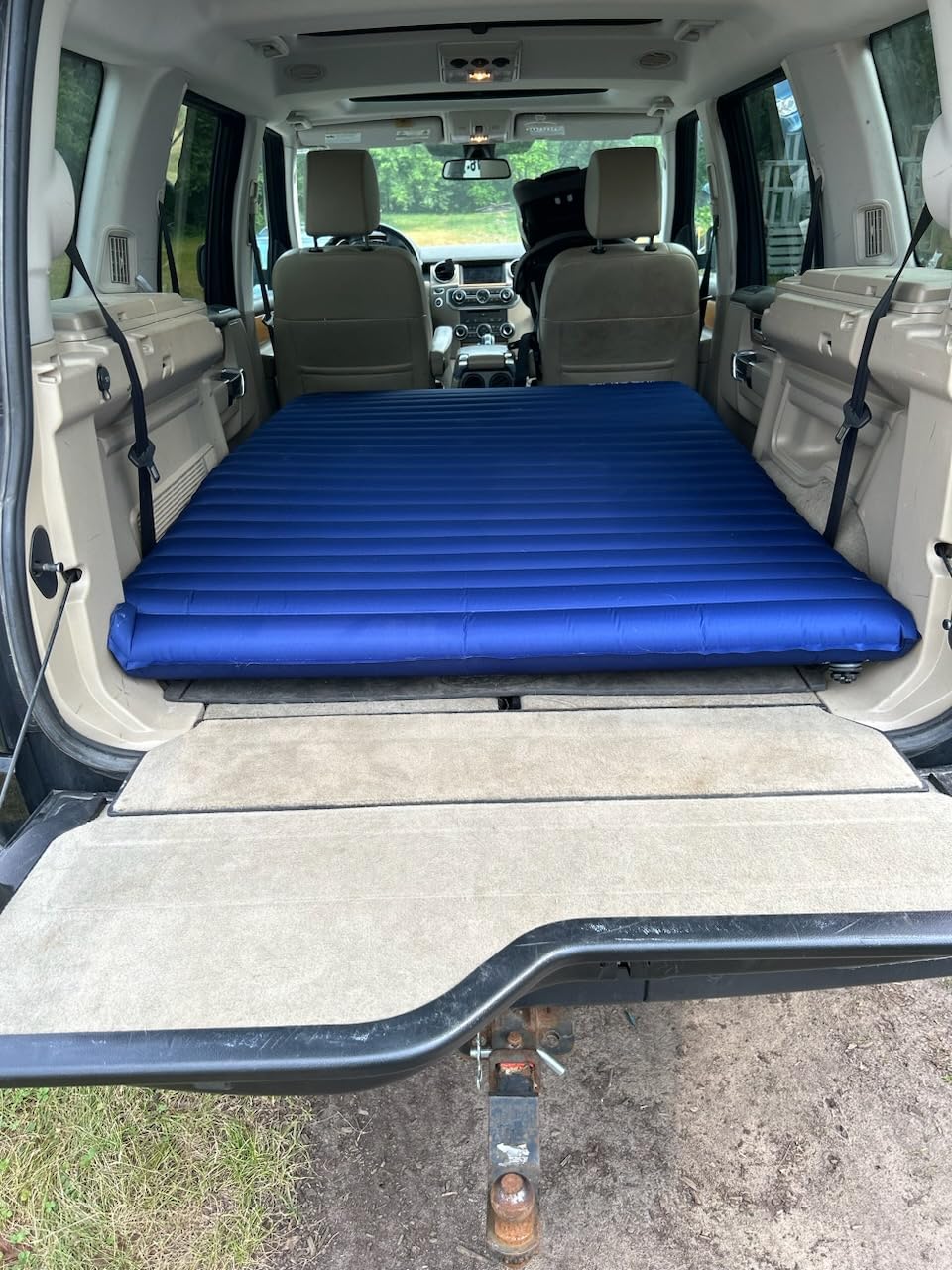 Hikenture Double Sleeping Pad, Extra Thick 3.75in Camping Mattress 2 Person, Queen Size Inflatable Air Mat, Lightweight and Compact, for Backpacking, Car Camping, Hiking, Tent, Cot customer photo 2