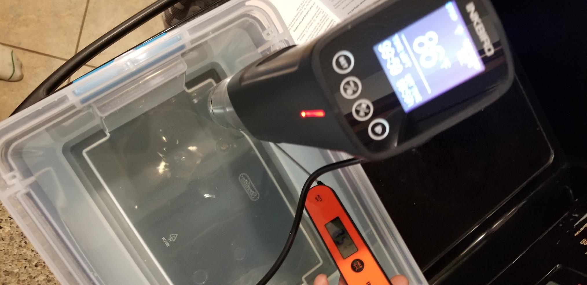 NKBIRD WIFI Sous Vide Cooker ISV-100W, 1000 Watts Fast-Heating W/Free APP customer photo 1