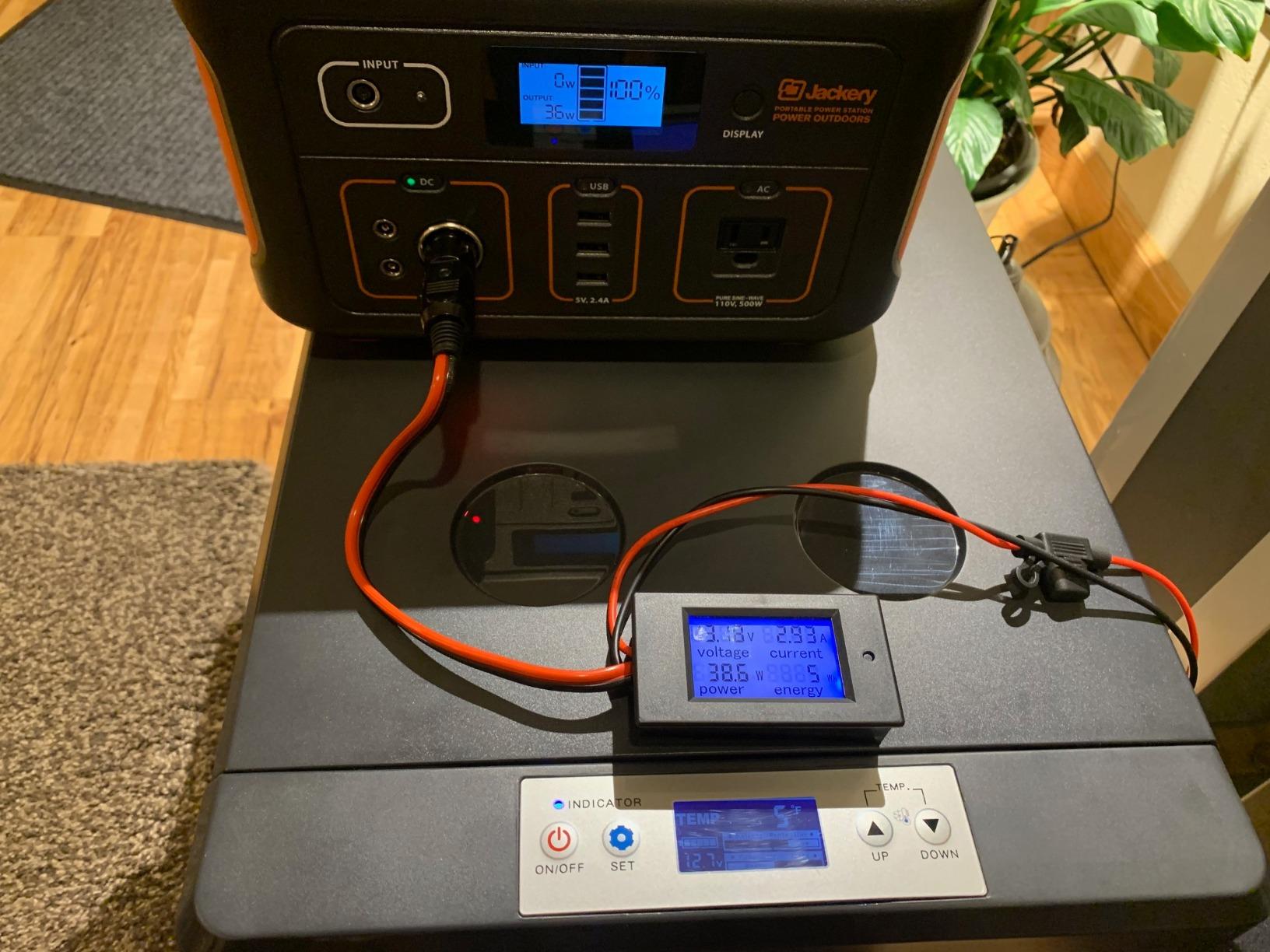 Jackery Explorer 500 v2 Portable Power Station, 512Wh, 500W AC | LiFePO4 Battery, 1000W Surge, 14 lbs Lightweight customer photo 2