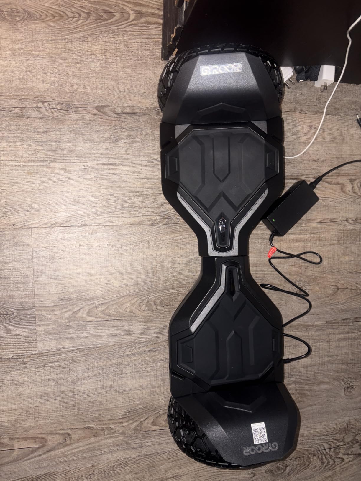 Gyroor Warrior 8.5 inch All Terrain Off Road Scooter with Bluetooth Speakers and LED Lights, Self Balancing Scooter for Kids ages 6-12 and Adults customer photo 1