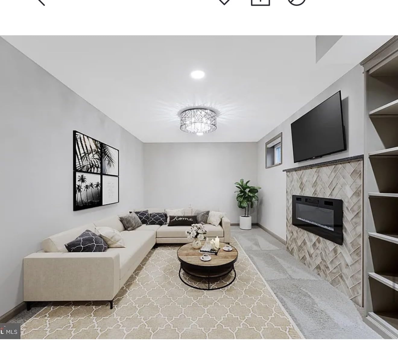 R.W.FLAME Electric Fireplace 50 inch Recessed and Wall Mounted, The Thinnest Fireplace, Low Noise, Fit for 2 x 6 Stud, Remote Control with Timer, Touch Screen, Adjustable Flame Colors and Speed customer photo 2
