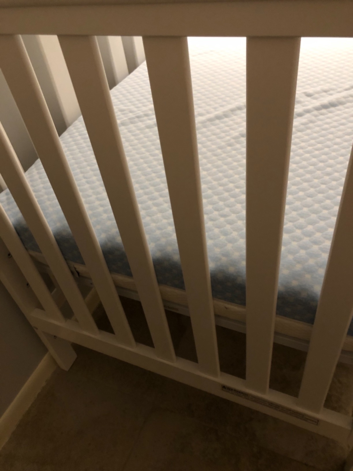 Dourxi Crib Mattress, Dual Sided Comfort Gel Memory Foam Toddler Mattress | Premium Triple-Layer Support Core, Breathable Removable Cover, for Infant & Toddler, Fits Standard Crib & Toddler Bed, Blue customer photo 1