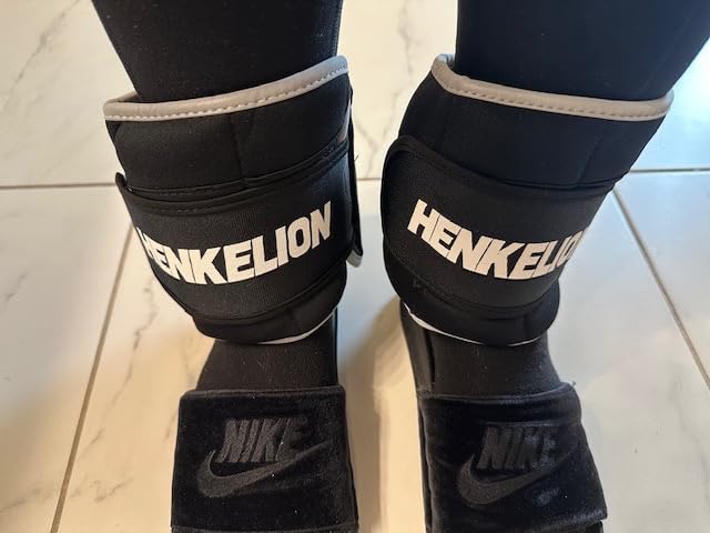Henkelion 1 Pair 2 3 5 10 Lbs Adjustable Ankle Weights for Women Men Kids, Strength Training Wrist and Ankle Weights Sets for Gym, Fitness Workout, Running, Lifting customer photo 2