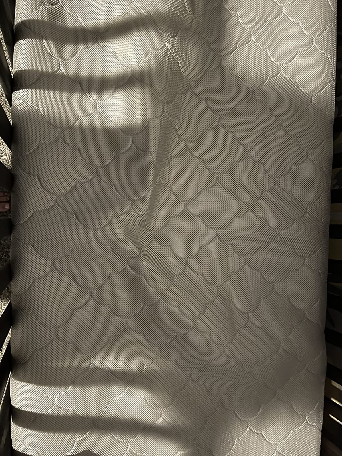 Newton Baby Waterproof Crib Mattress, Breathable & Washable - Grey | Baby Crib Mattress, Breathable, Washable Core & Cover, All-Stages, 5.5
