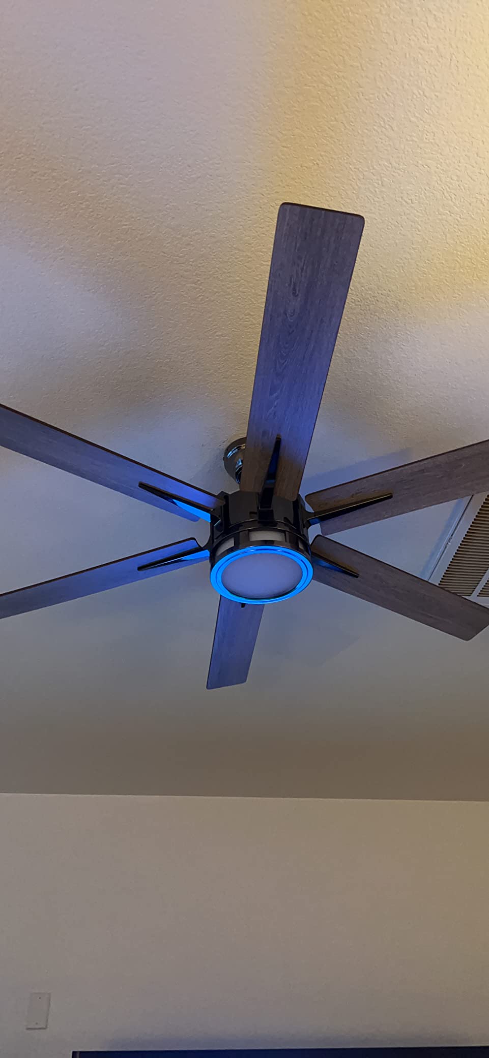 Honeywell Ceiling Fans with Lights, Kaliza LED Indoor Fan w/ 6 Blades, 56 Inch, Gun Metal - Smart Remote-Controlled Fan with Quiet Motor for Home and Bedroom customer photo 1
