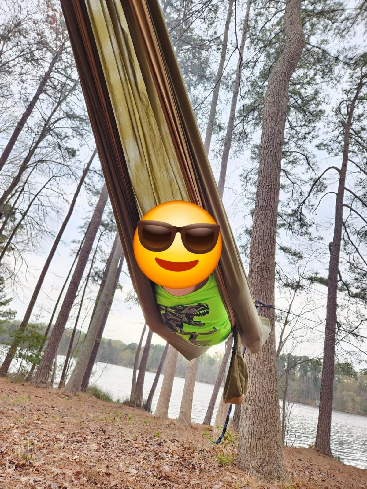 Kootek Camping Hammock 400lbs - Lightweight Parachute Nylon with Tree-Safe Straps customer photo 2