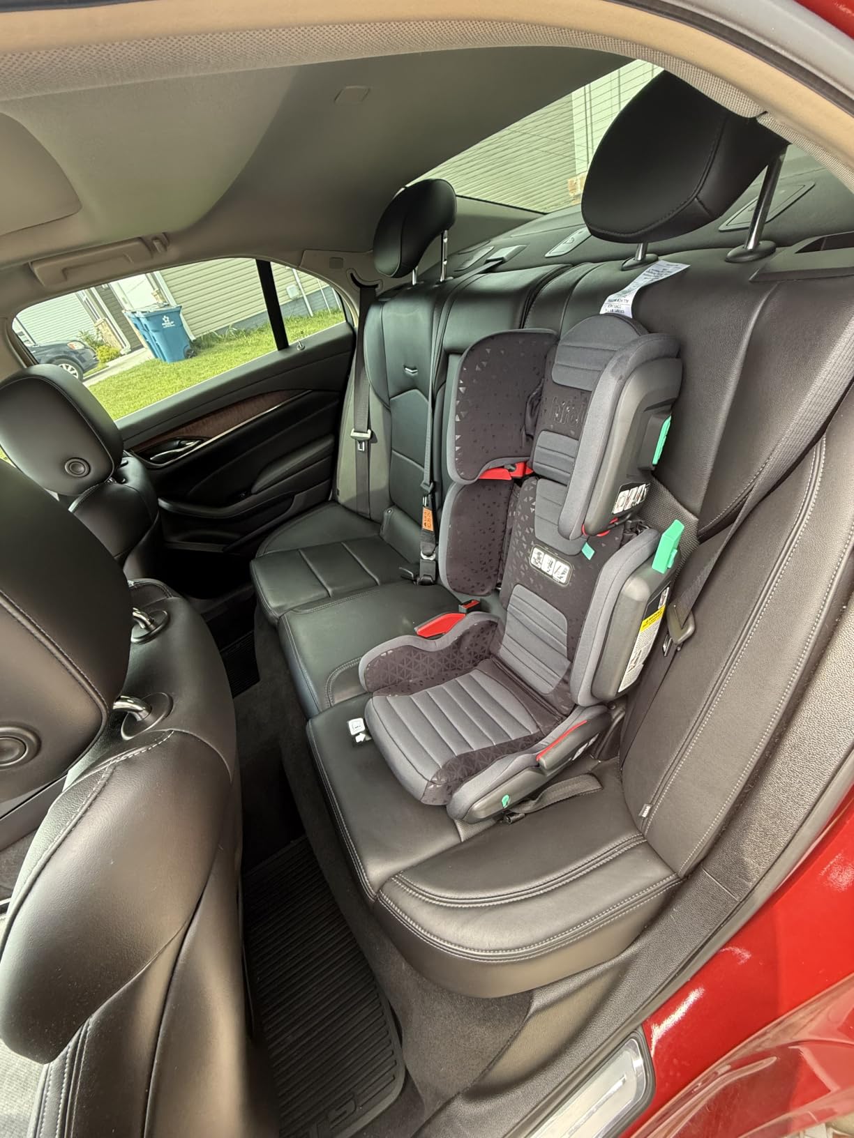 Mifold Hifold Adjustable Kids High Back Booster Car Seat with Strap - Slate Grey customer photo 1