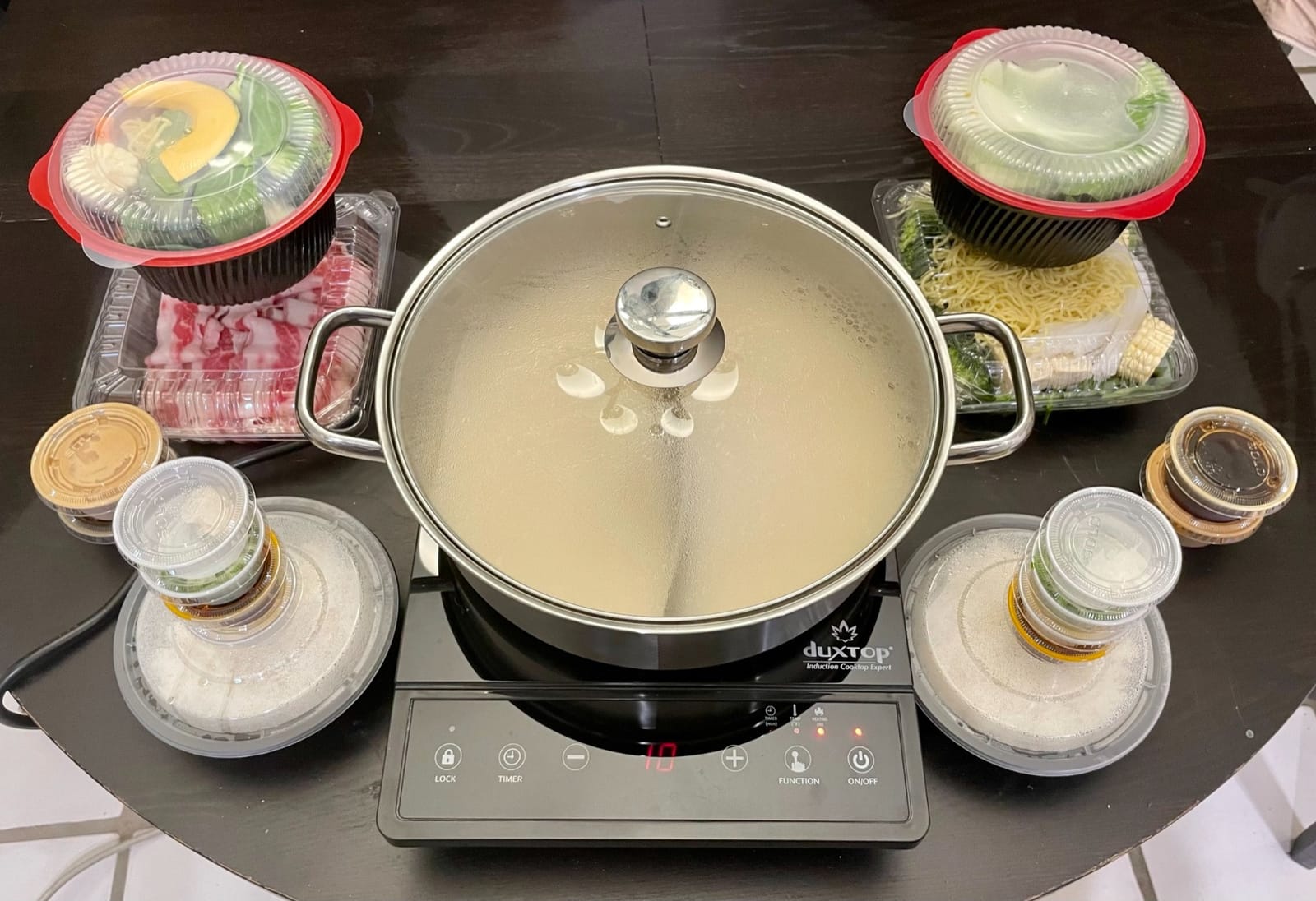 Duxtop Portable Induction Cooktop, Induction Burner 1800W 8500ST E210C2 | Countertop Burner with Timer and Sensor Touch customer photo 2