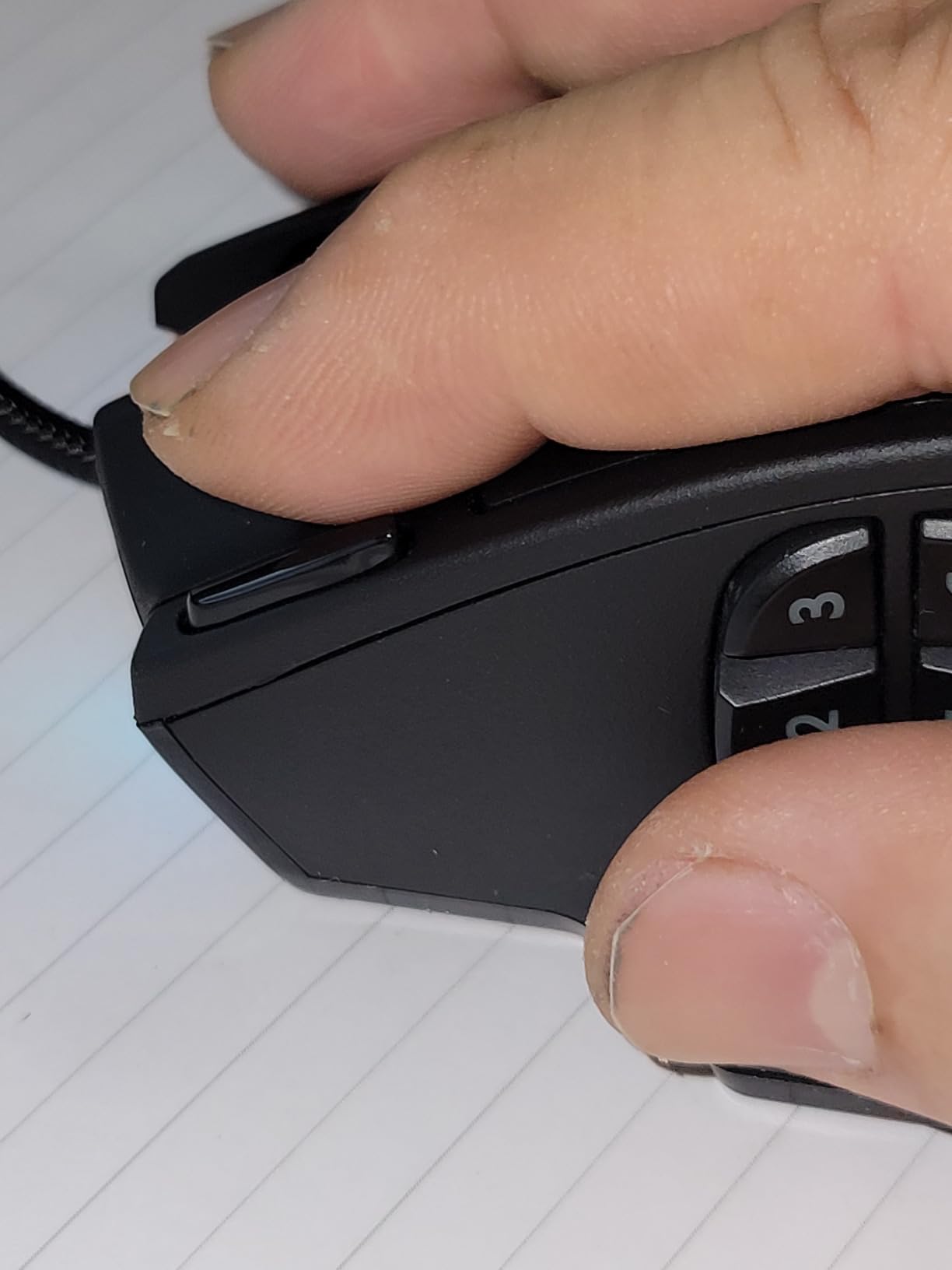 UtechSmart Venus Pro Wireless MMO Gaming Mouse - 16000 DPI RGB | 16 Programmable Buttons, High Precision Laser 2.4G, 70Hr Battery, Ergonomic Grip, Optical Sensor, Black customer photo 1