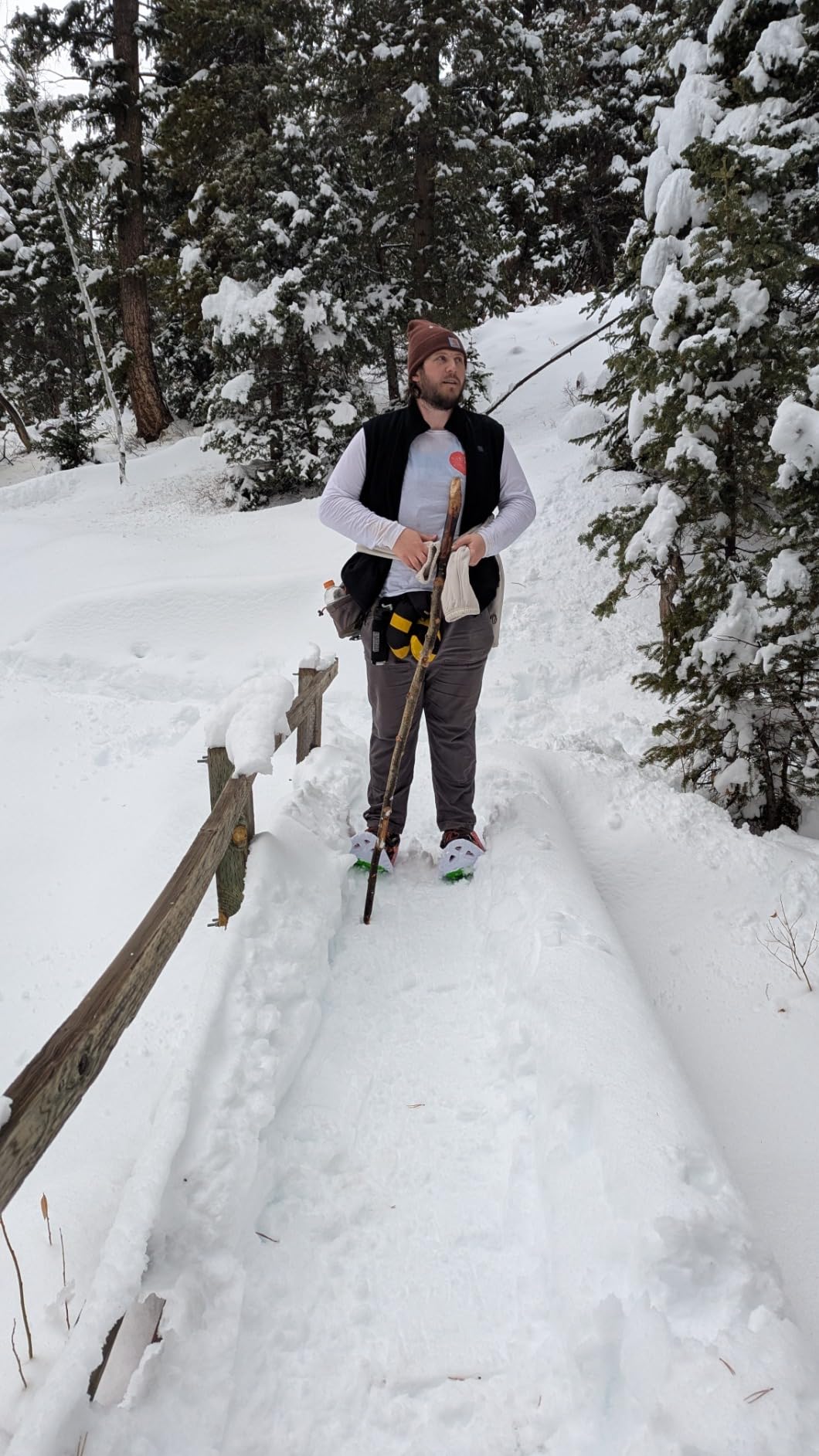Crescent Moon EVA Unisex Ultralight EVA Foam Snowshoes for Men & Women Adults customer photo 2