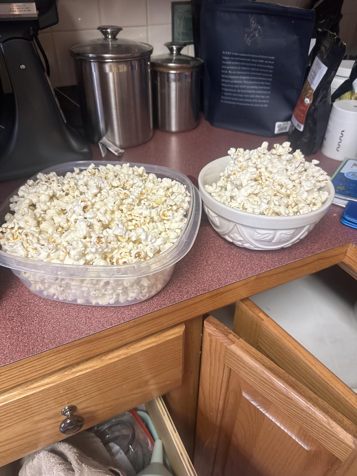 Original Whirley Pop Popcorn Maker - Wabash Valley Farms Gourmet Popcorn Popper, Aluminum Pot With Nylon Gears, 3-Minute Stove Top Popper, Home Movie Night (Silver) customer photo 1