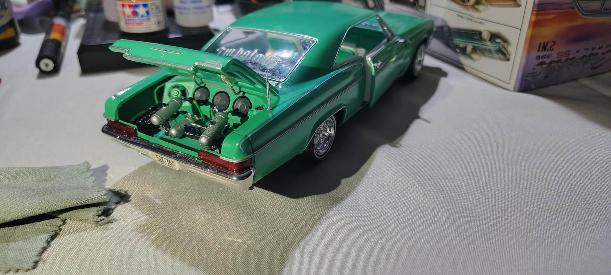 Revell 1966 Chevy Impala SS Plastic Car Model Building Kit (1:25 Scale, 148 Parts, Skill Level 4) customer photo 1