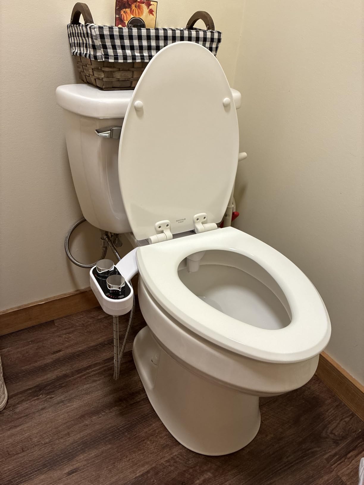 CLEAR REAR Bidet Attachment for Toilet Seat - Non-Electric with Self Cleaning Dual Nozzles, Leak Proof Connectors, Adjustable Water Spray, Rear & Feminine Wash - Hygienic Bathroom Upgrades customer photo 2