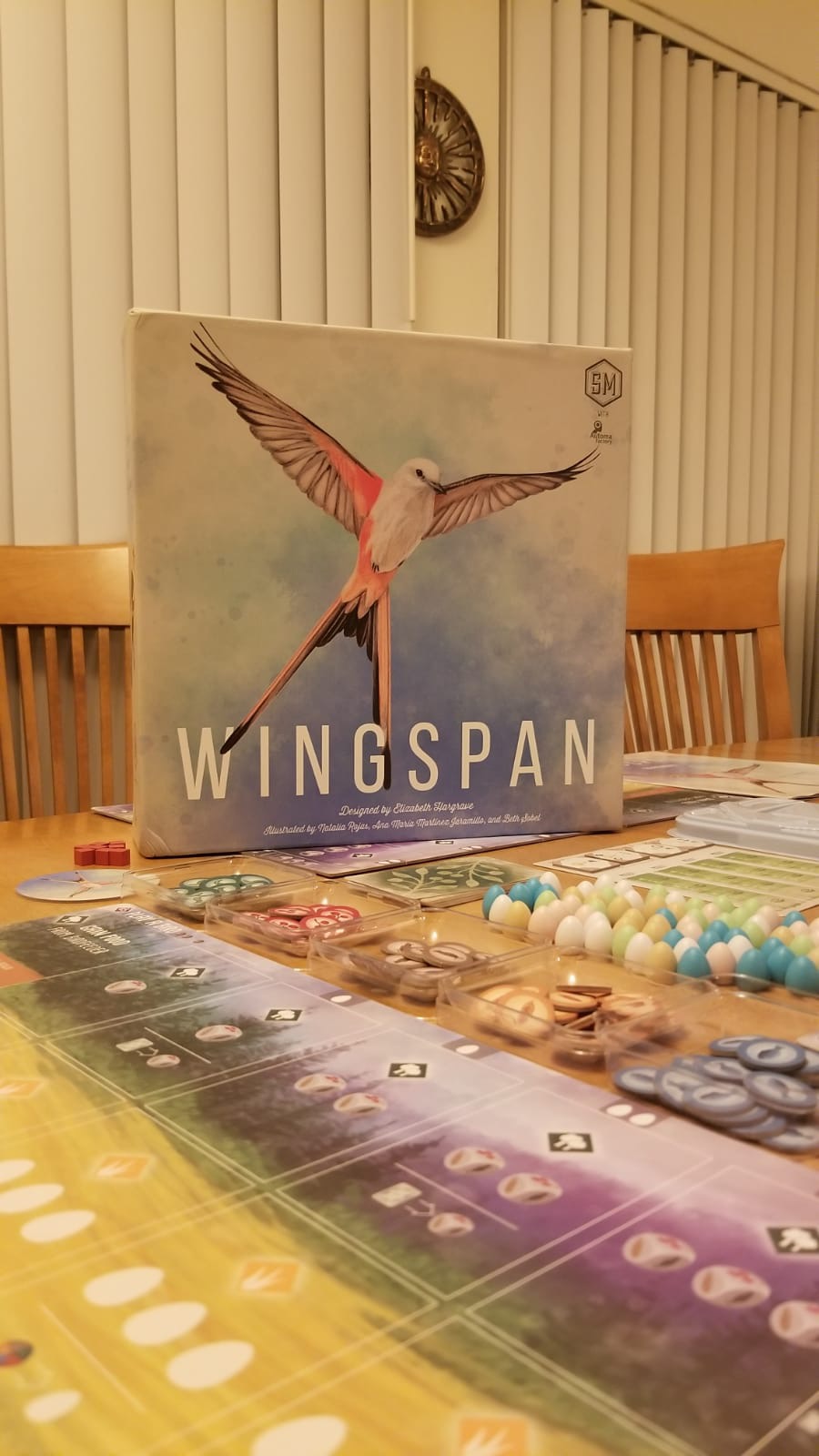 Stonemaier Games: Wingspan by Elizabeth Hargrave | A Relaxing, Award-Winning Strategy Board Game About Collecting Birds for Adults and Family | 1-5 Players, 70 Mins customer photo 1