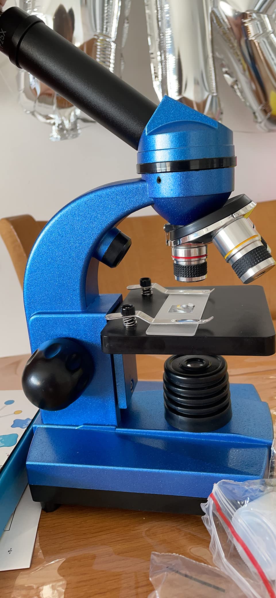 Microscope for Kids Beginners Children Student, 40X- 1000X Compound Microscopes with 52 pcs Educational Kits customer photo 1