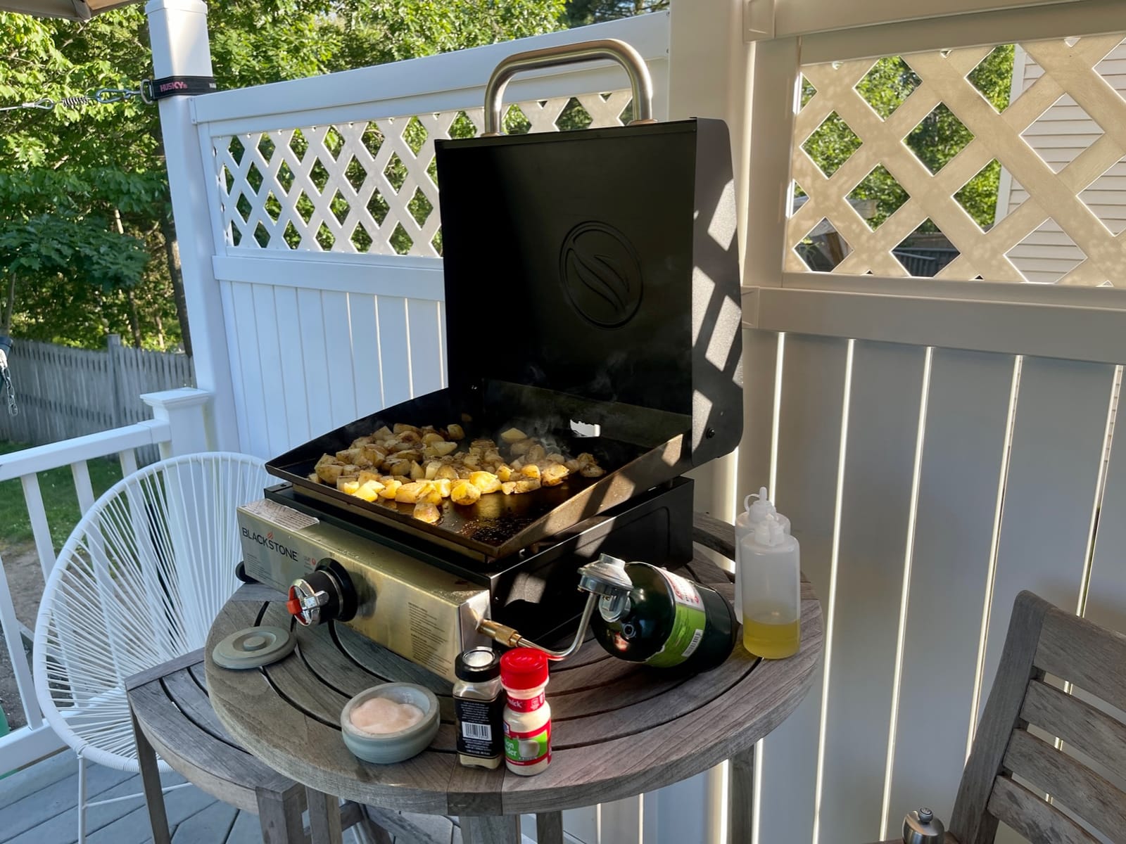 Blackstone 1814 Propane Gas Griddle, 17 Inch, Black | Stainless Steel, Portable Flat Top, Heavy Duty, For Kitchen, Camping, Outdoor, Tailgating customer photo 2