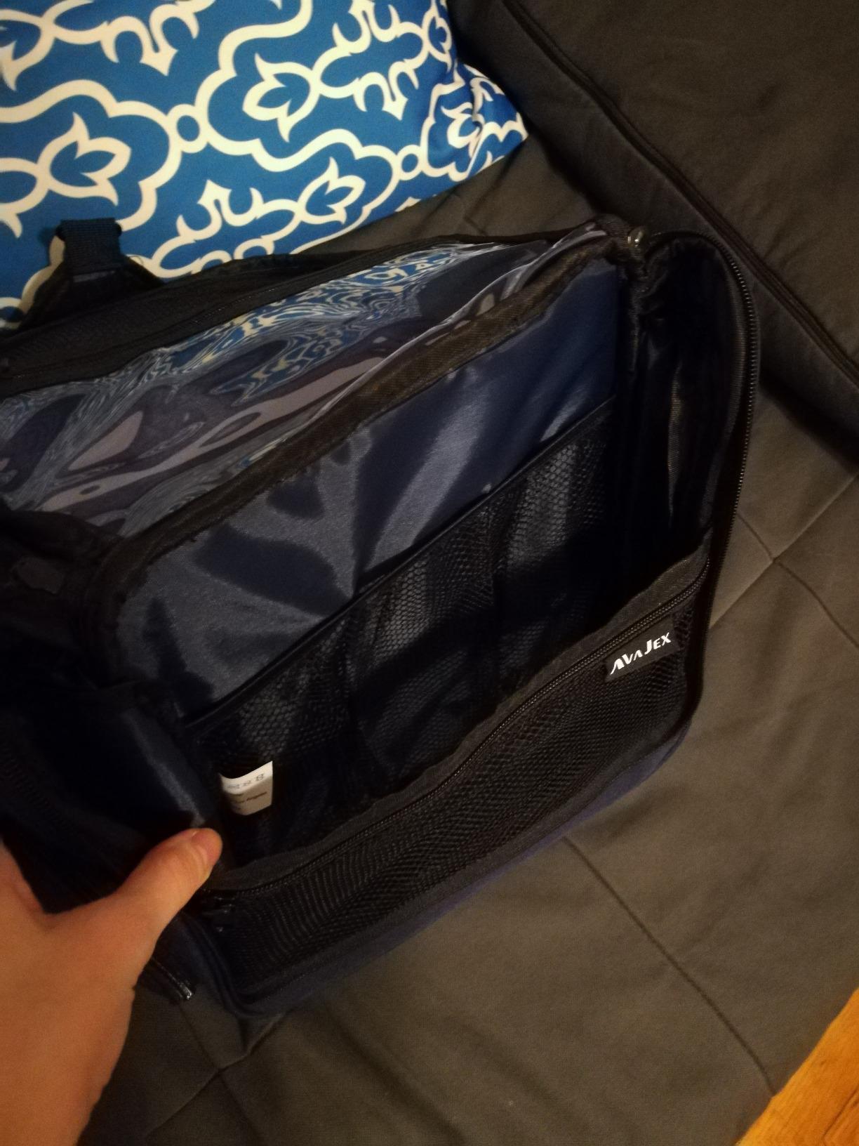 AvaJex Travel Toiletry Bag for Men - Large Dopp Kit (10.6