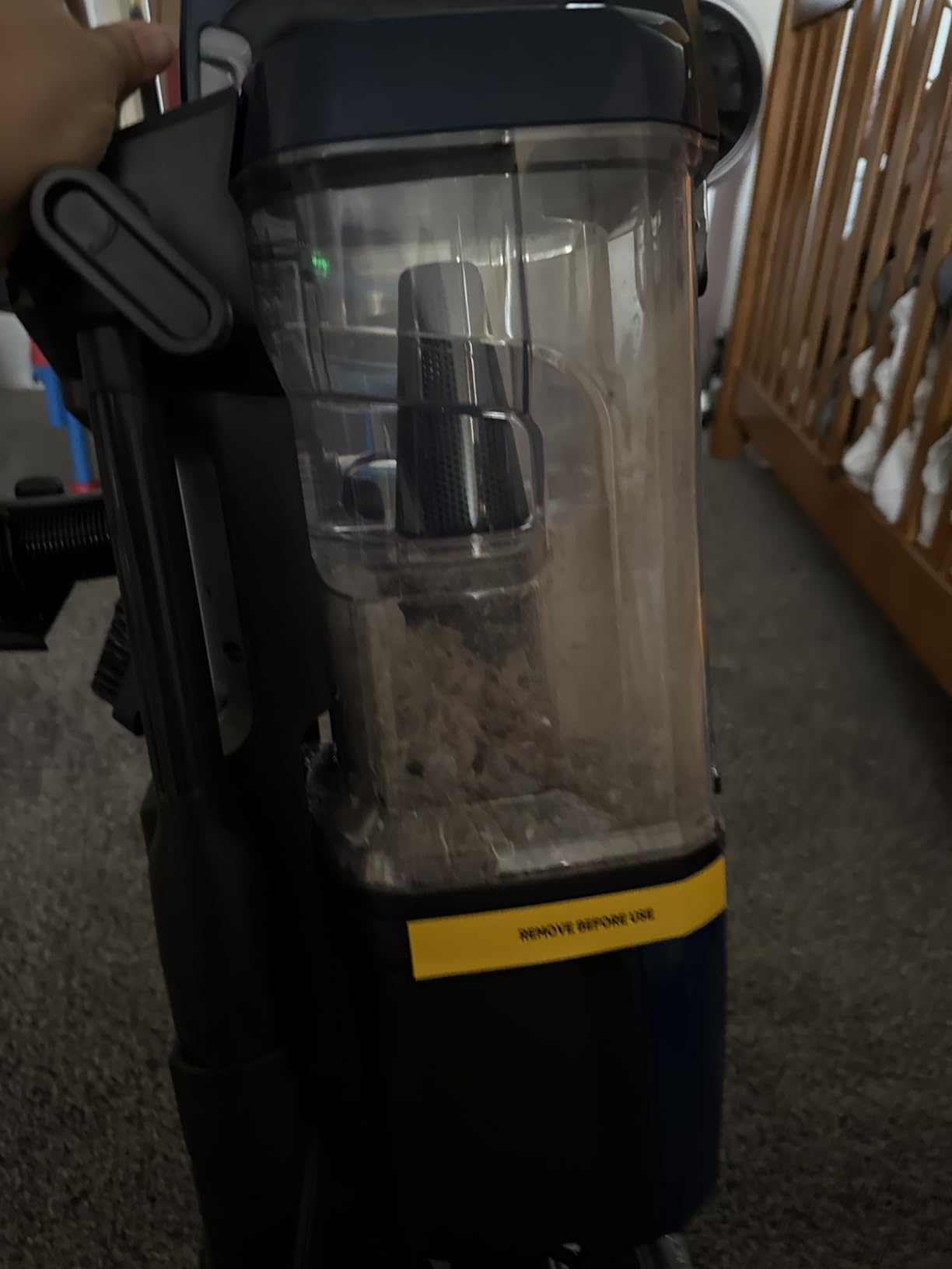 Shark Navigator Swivel Pro Upright Vacuum, HEPA, Pet Hair, Navy, NV151 | Swivel Steering, Powerful Suction, Lightweight Design, 11-Ft Reach, Crevice Tool, Upholstery Tool and Pet Power Brush customer photo 1