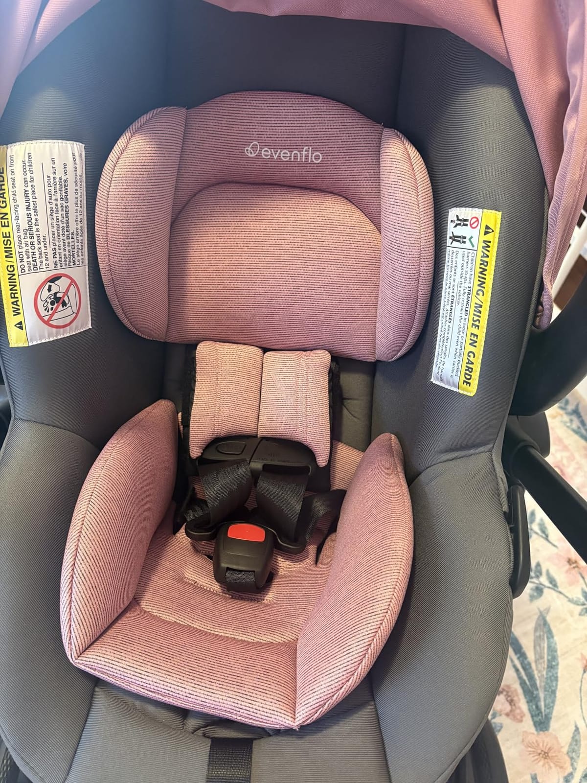 Evenflo Pivot NXT Travel System with LiteMax NXT Preemie and Infant Car Seat customer photo 2