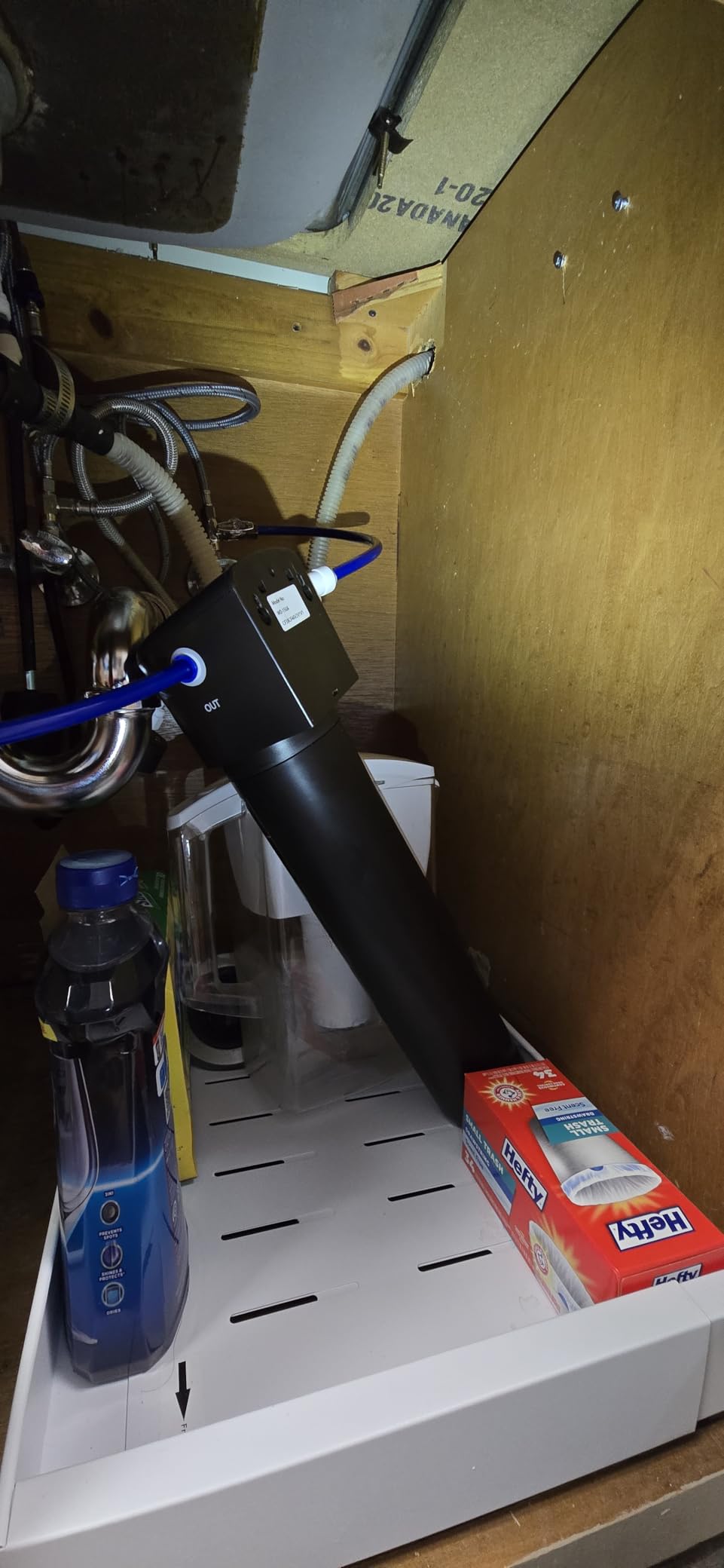 Waterdrop 15UA Under Sink Water Filter System, 19000 Gallons, 2 Years | Reduces Lead, Chlorine, Bad Taste & Odor, Under Counter Water Filter Connects Directly to Your Faucet, NSF/ANSI 42 Certified customer photo 1