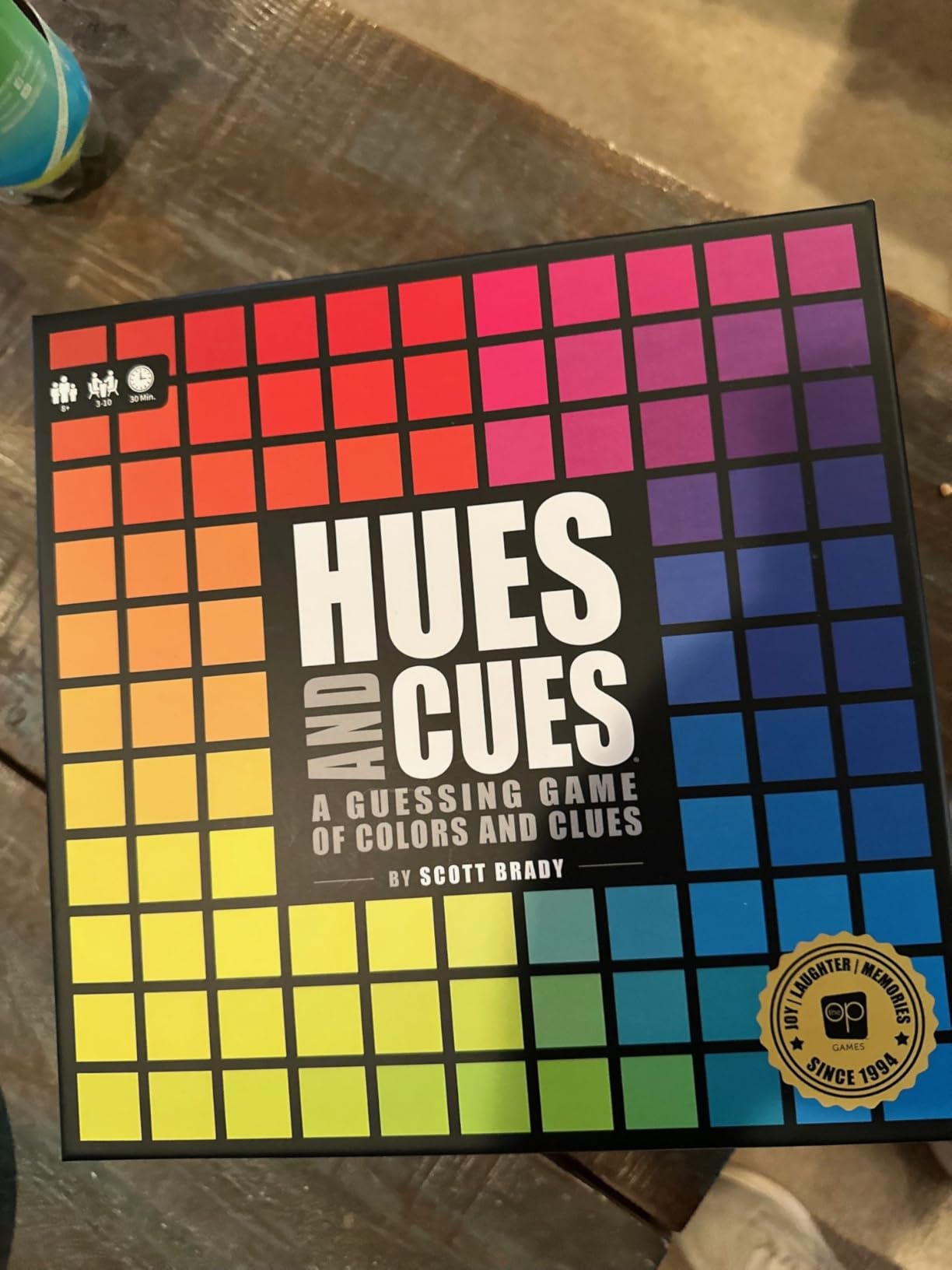 HUES and CUES - Vibrant Color Guessing Board Game for 3-10 Players Ages 8+, Connect Clues and Guess from 480 Color Squares customer photo 2