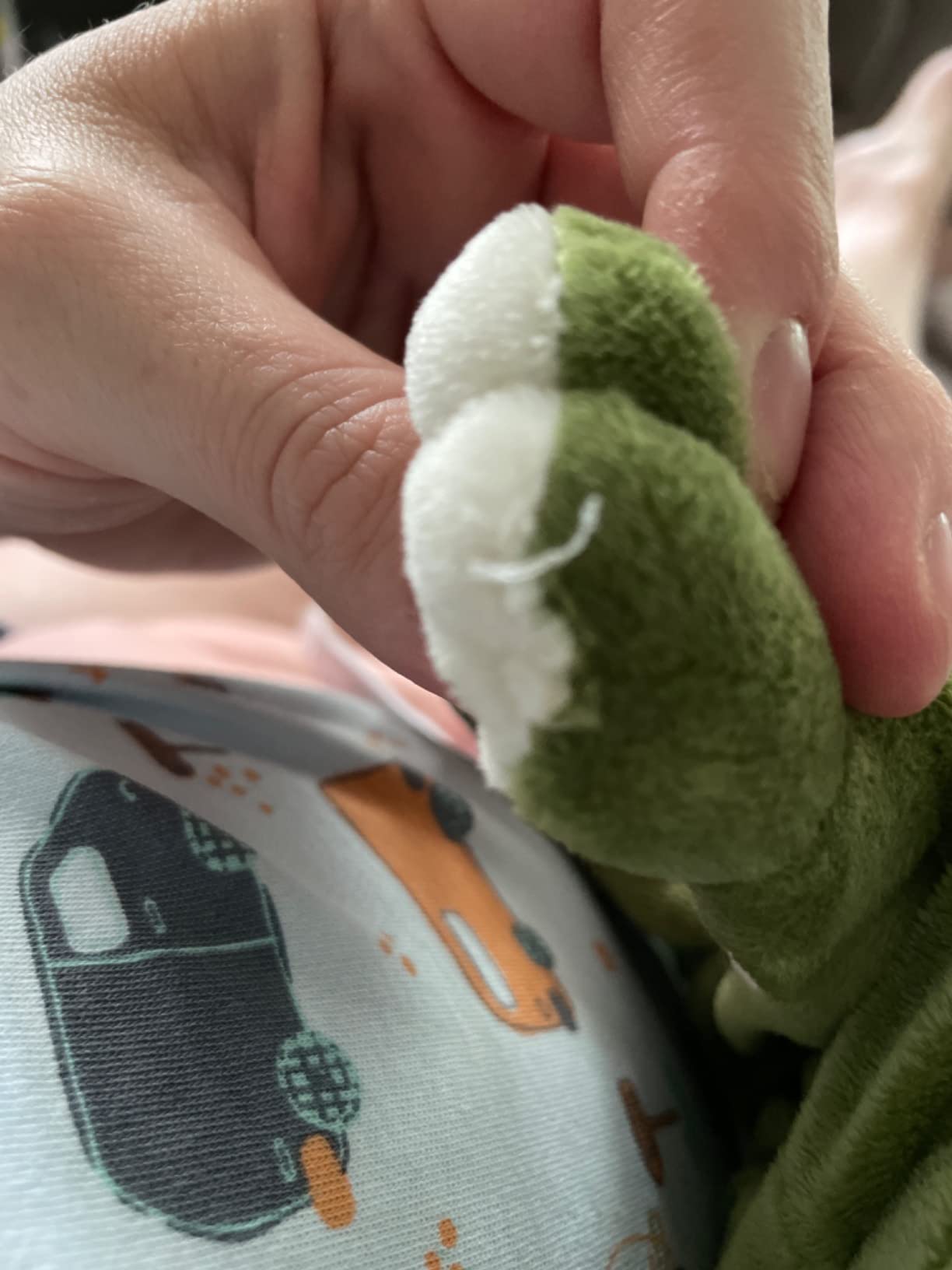 Warmies Microwavable & Weighted Stuffed Animals, Alligator, Scented with Calming French Lavender customer photo 1